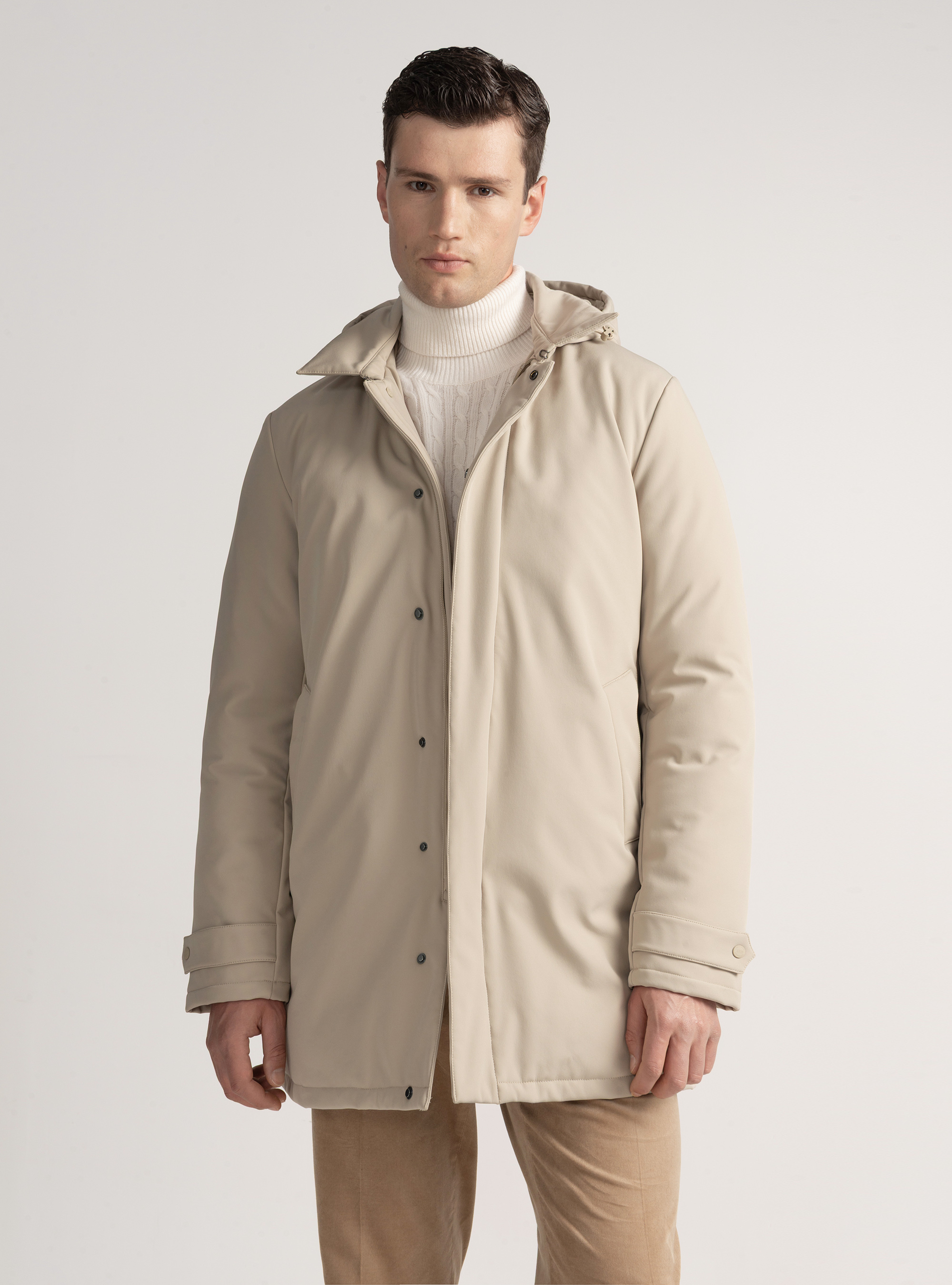 Parka técnica con capucha, ARENA