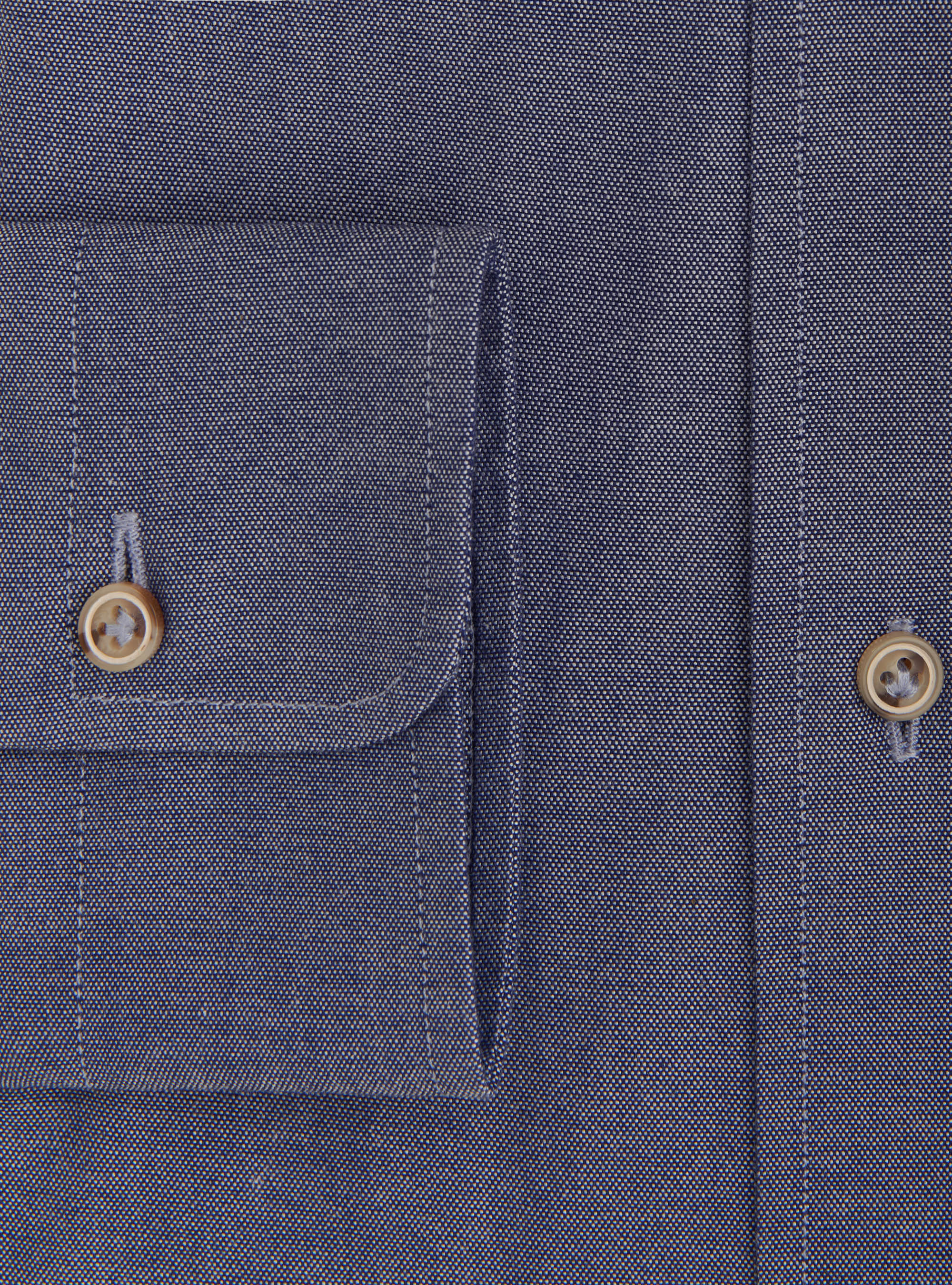 Camisa de algodón oxford comfort, AZUL MARINO