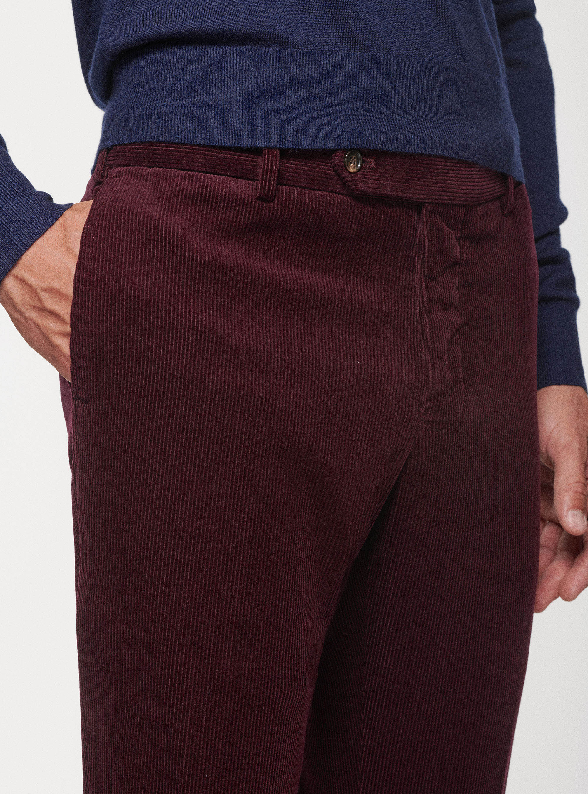 Samt-Hose, VINACCIA 0401C