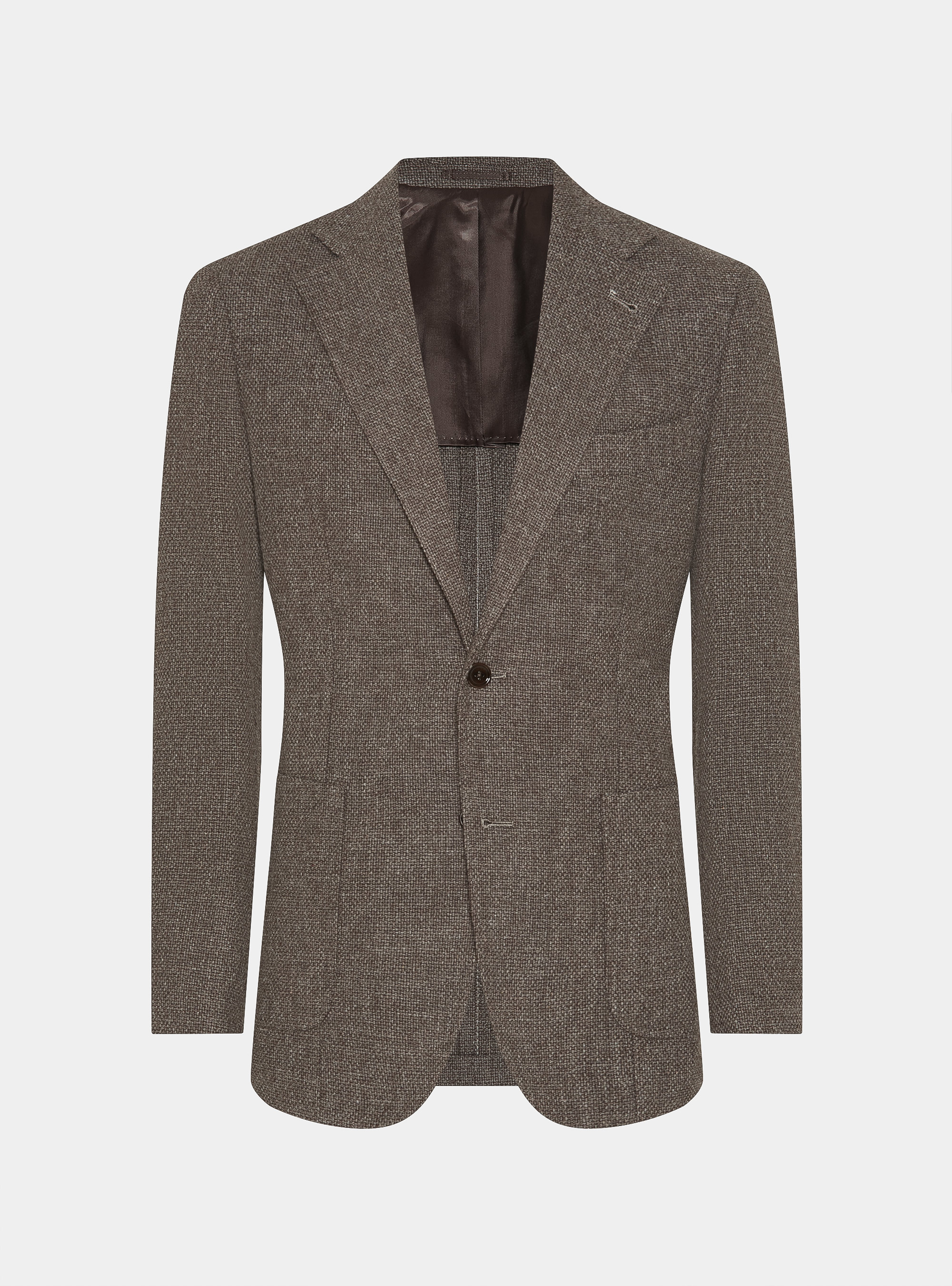 Americana de lana de algodón y cachemira, BARRO