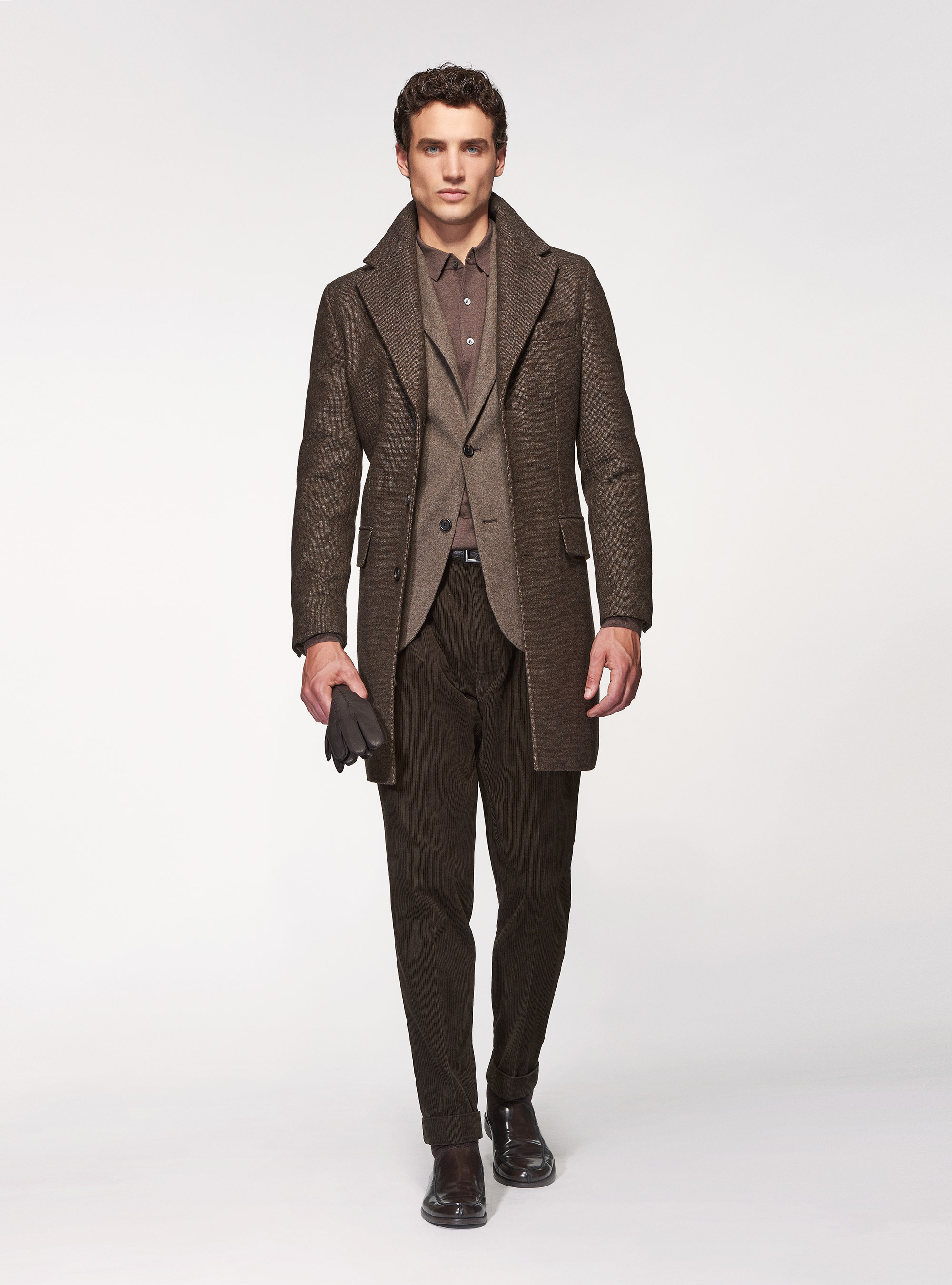 Donna Cappotti da Cappotti Acne Studios Cappotto in misto lanaAcne Studios in Lana di colore Marrone
