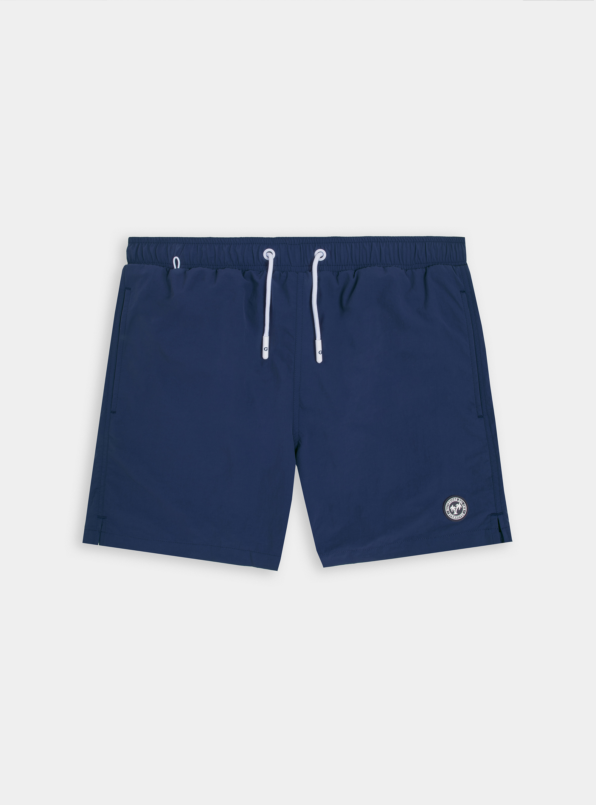 Costume da bagno basico tinta unita, BLU