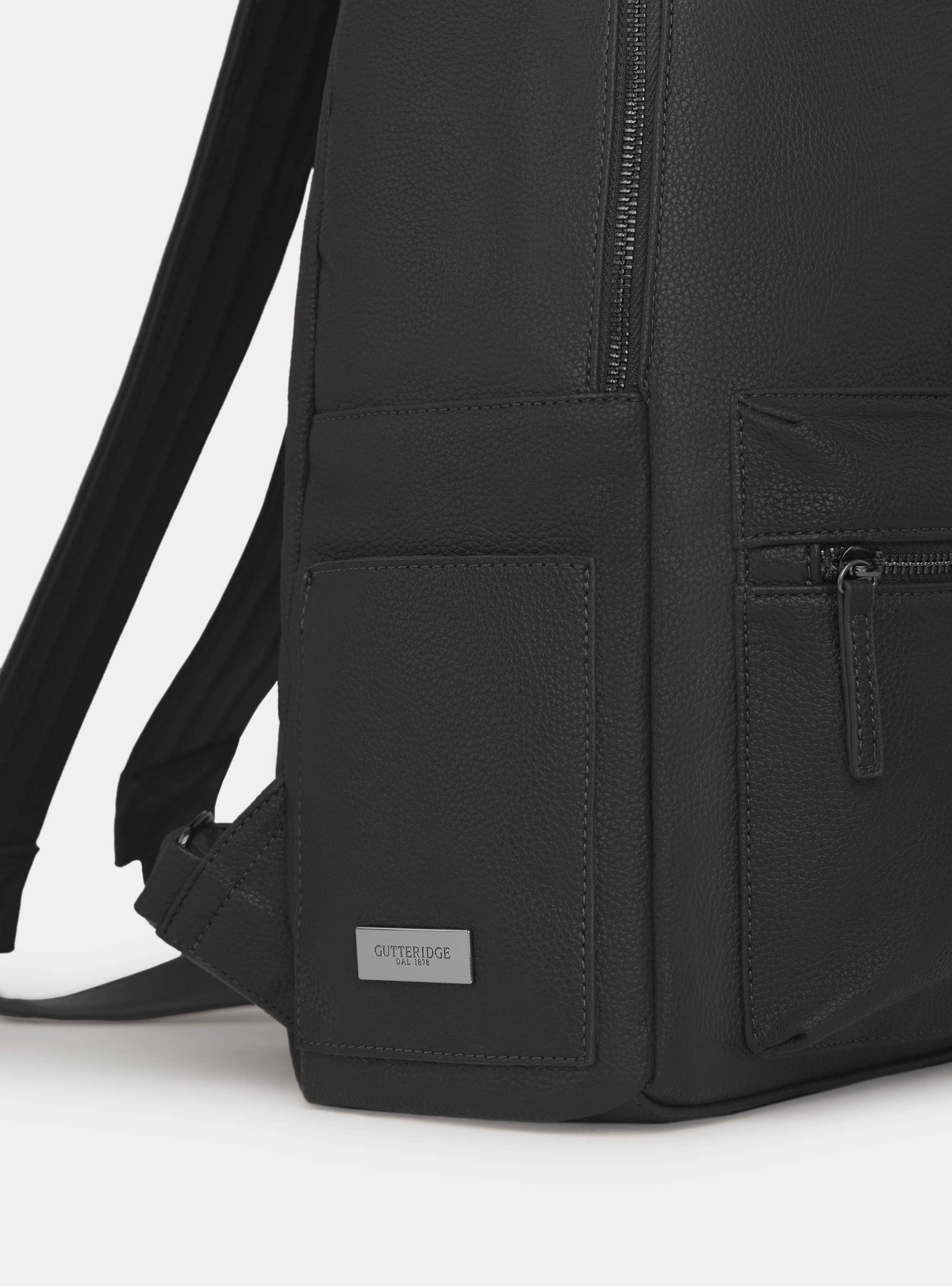 Zaino con tasche, NERO