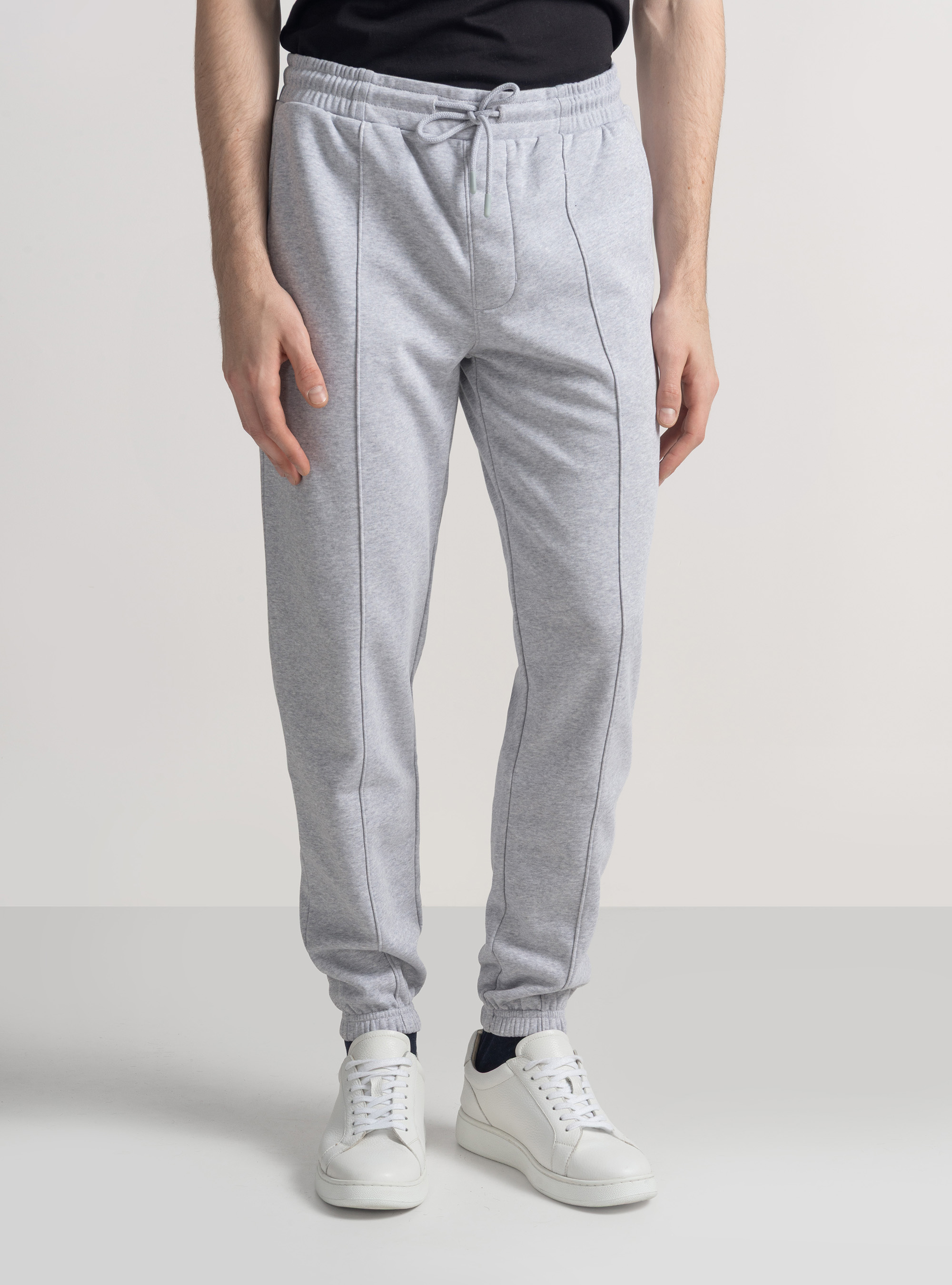 Pantaloni GT01 in felpa, GRIGIO MELANGE 0151C