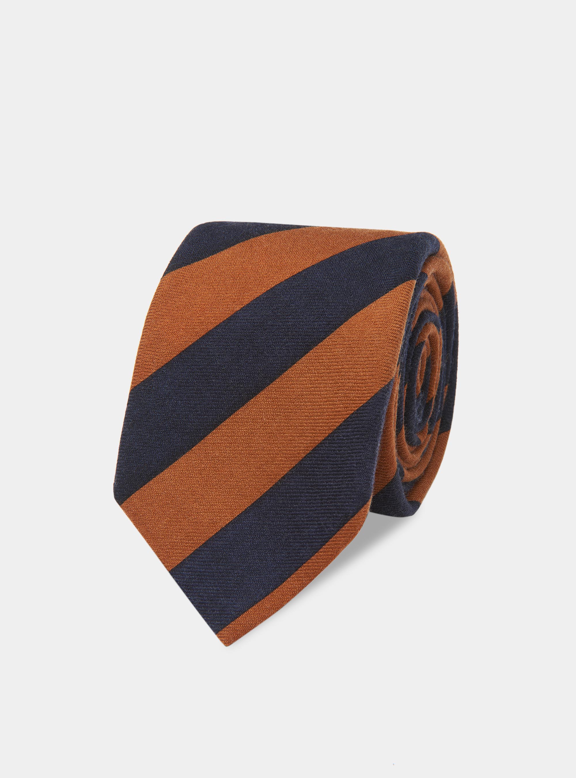 Gutteridge - Cross stripe tie 100% silk, Unisex, Multicolor, Size: Unica