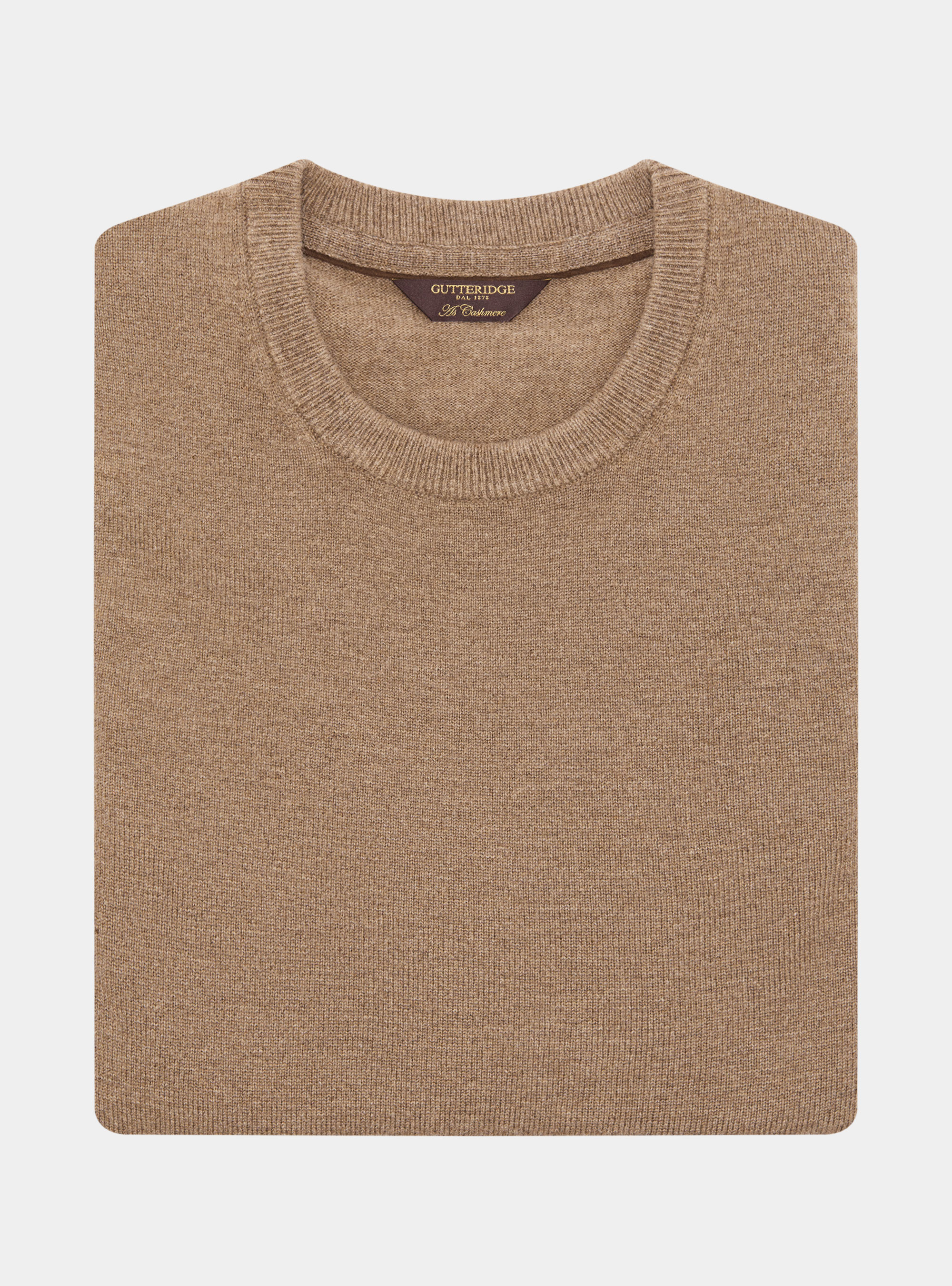 Trikot mit Rundhalsausschnitt aus Lambswool und Kaschmir, FANGO 0569C