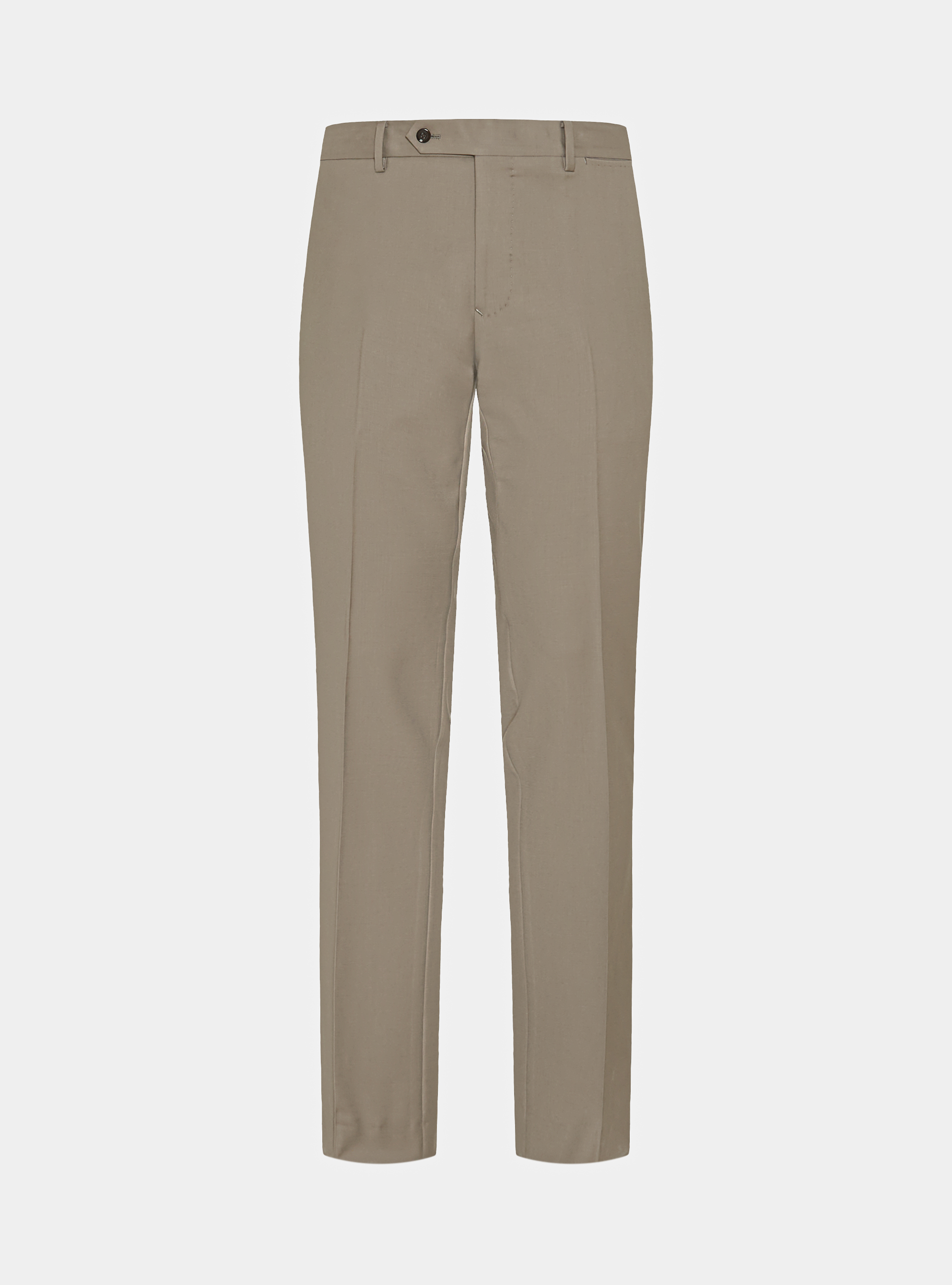 Pantalones de traje de pura lana Vitale Barberis Canonico, BARRO