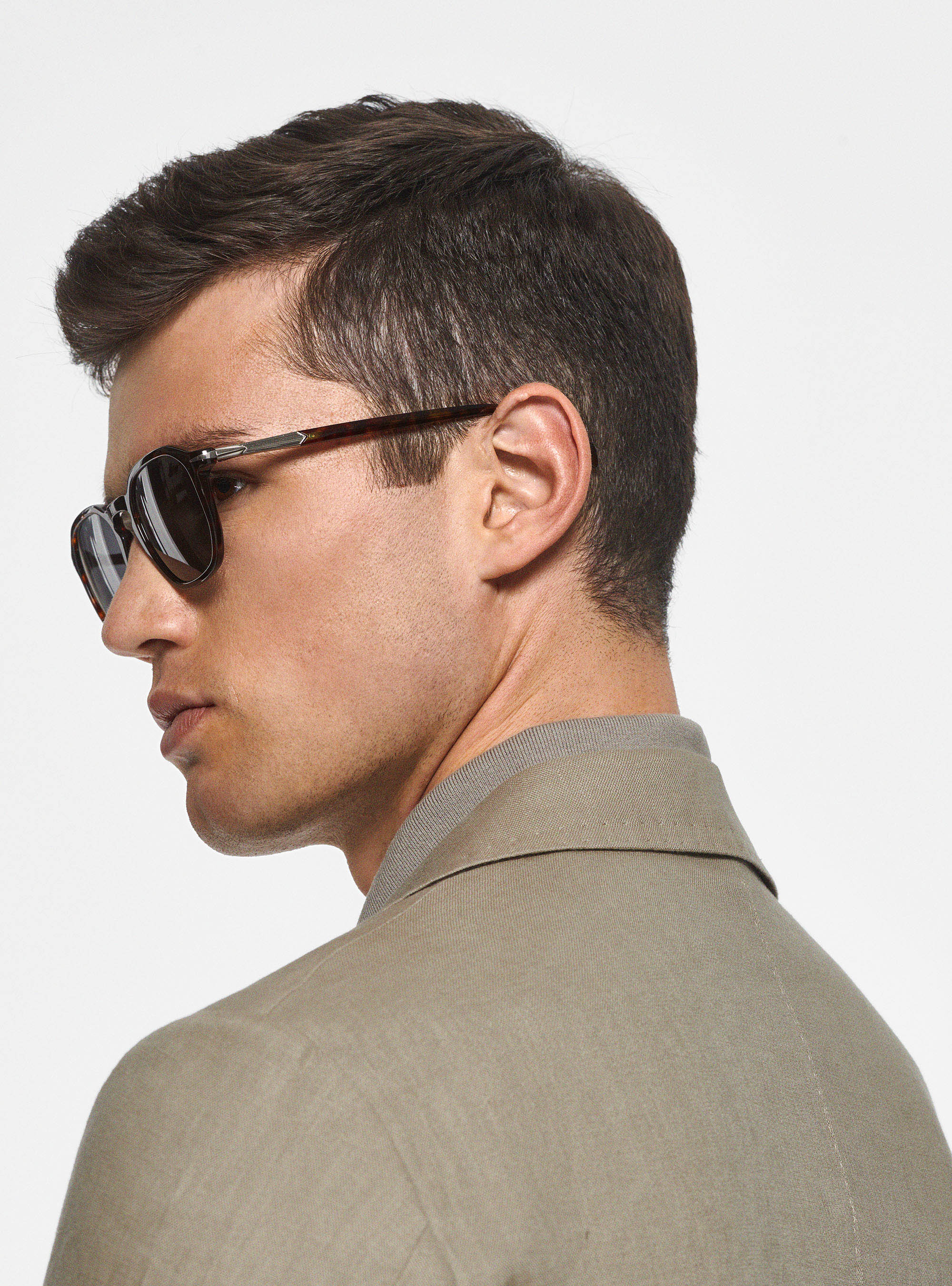 Pure linen blazer, MUD