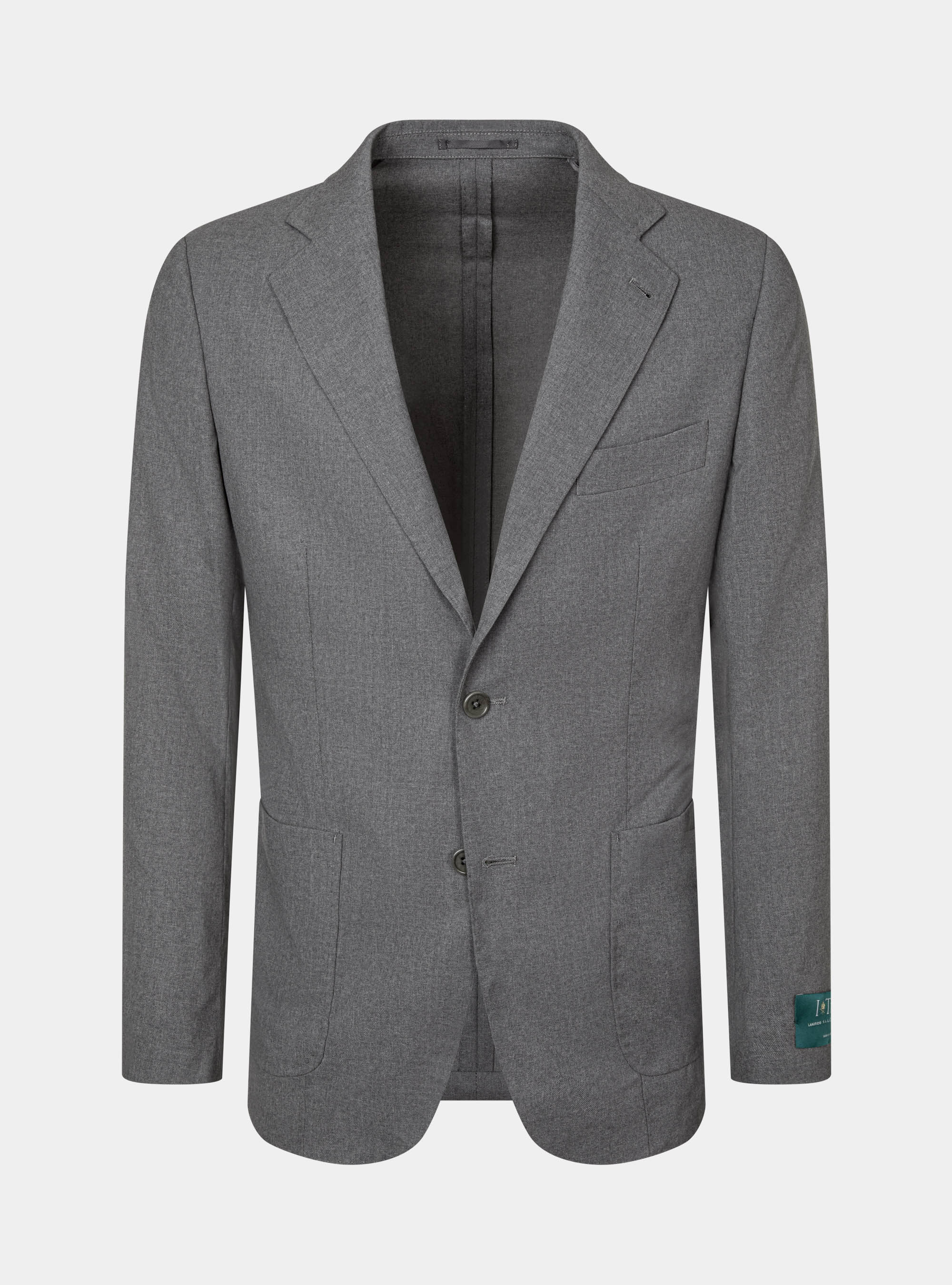 Giacca travel in pura lana Cerruti, GRIGIO CHIARO