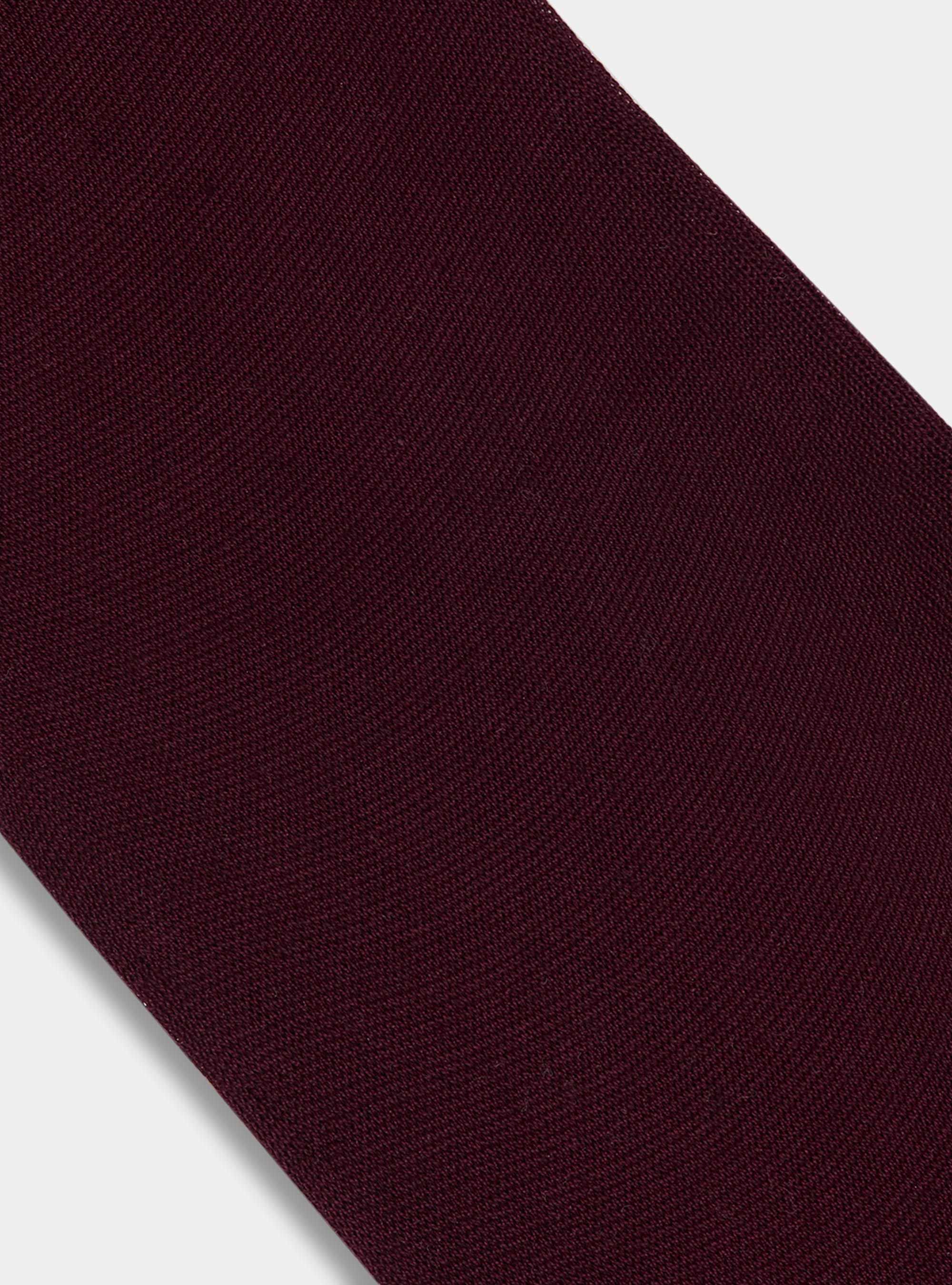 Lisle thread long socks, BORDEAUX