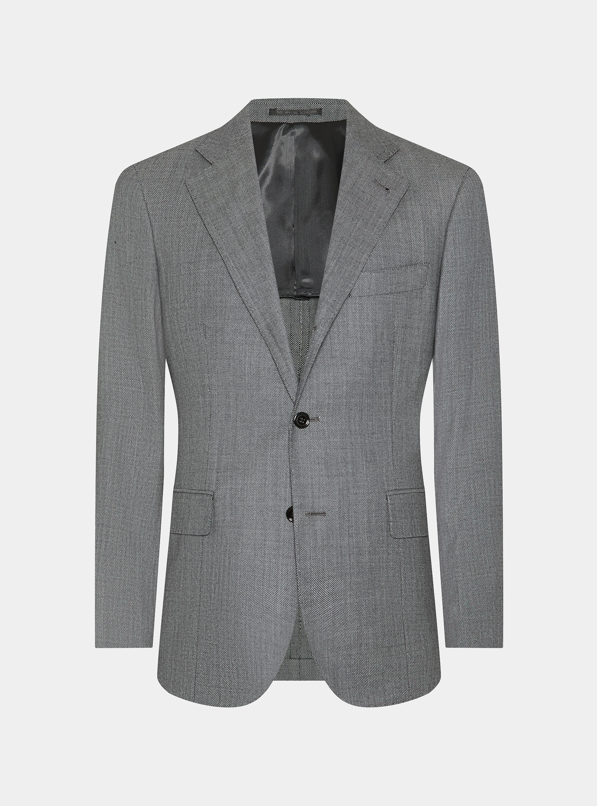 Giacca per abito in lana occhio di pernice Vitale Barberis Canonico, GRIGIO CHIARO