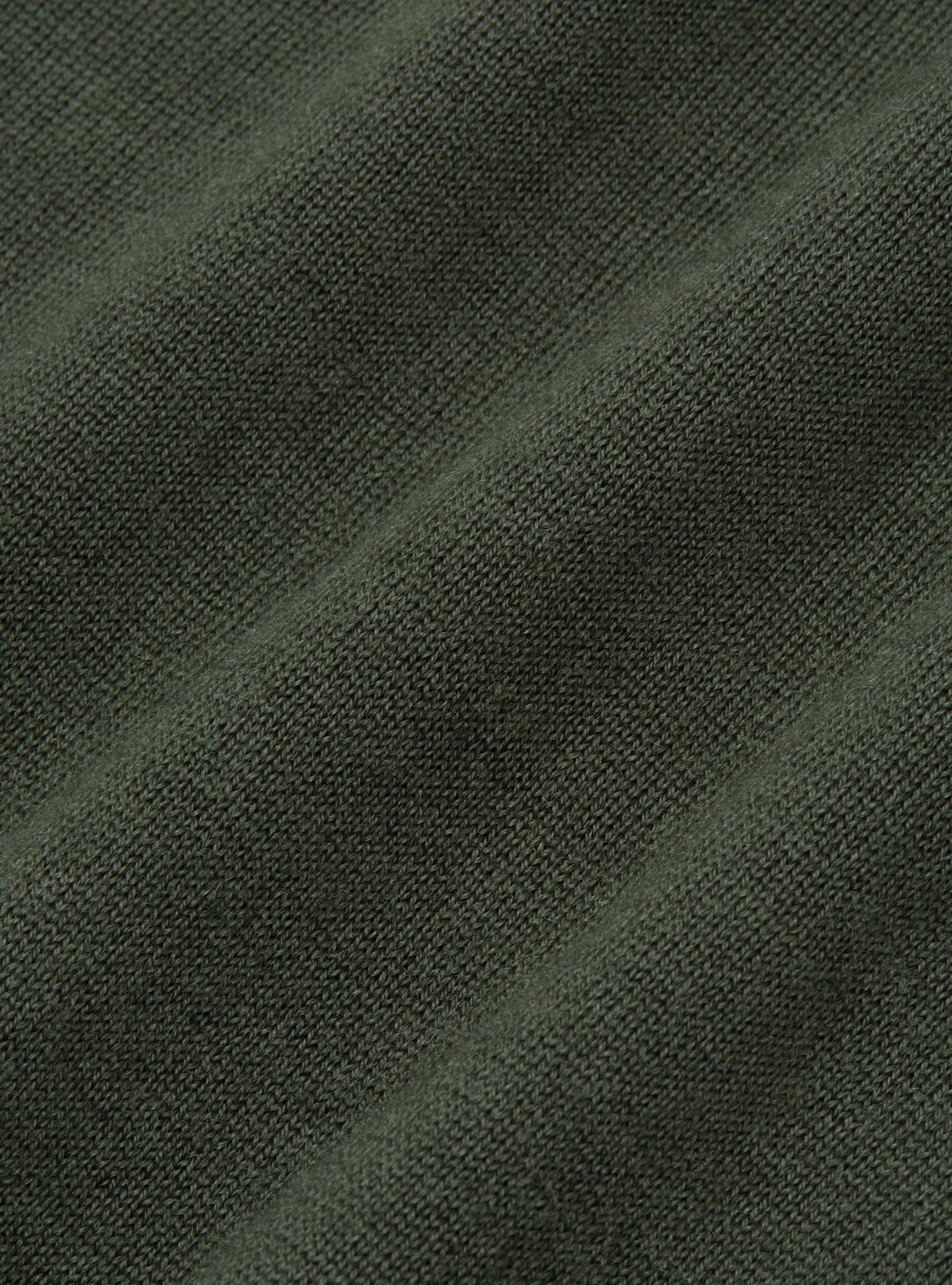 Gilet in maglia in pura lana merino extrafine, MILITARE 0609C