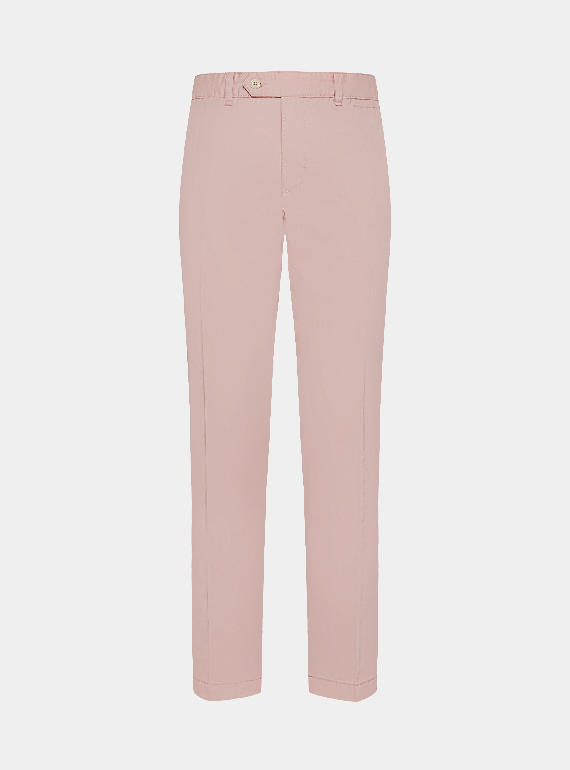 Pantalón chino slim fit de sarga de algodón, 0441C ROSA SCURO