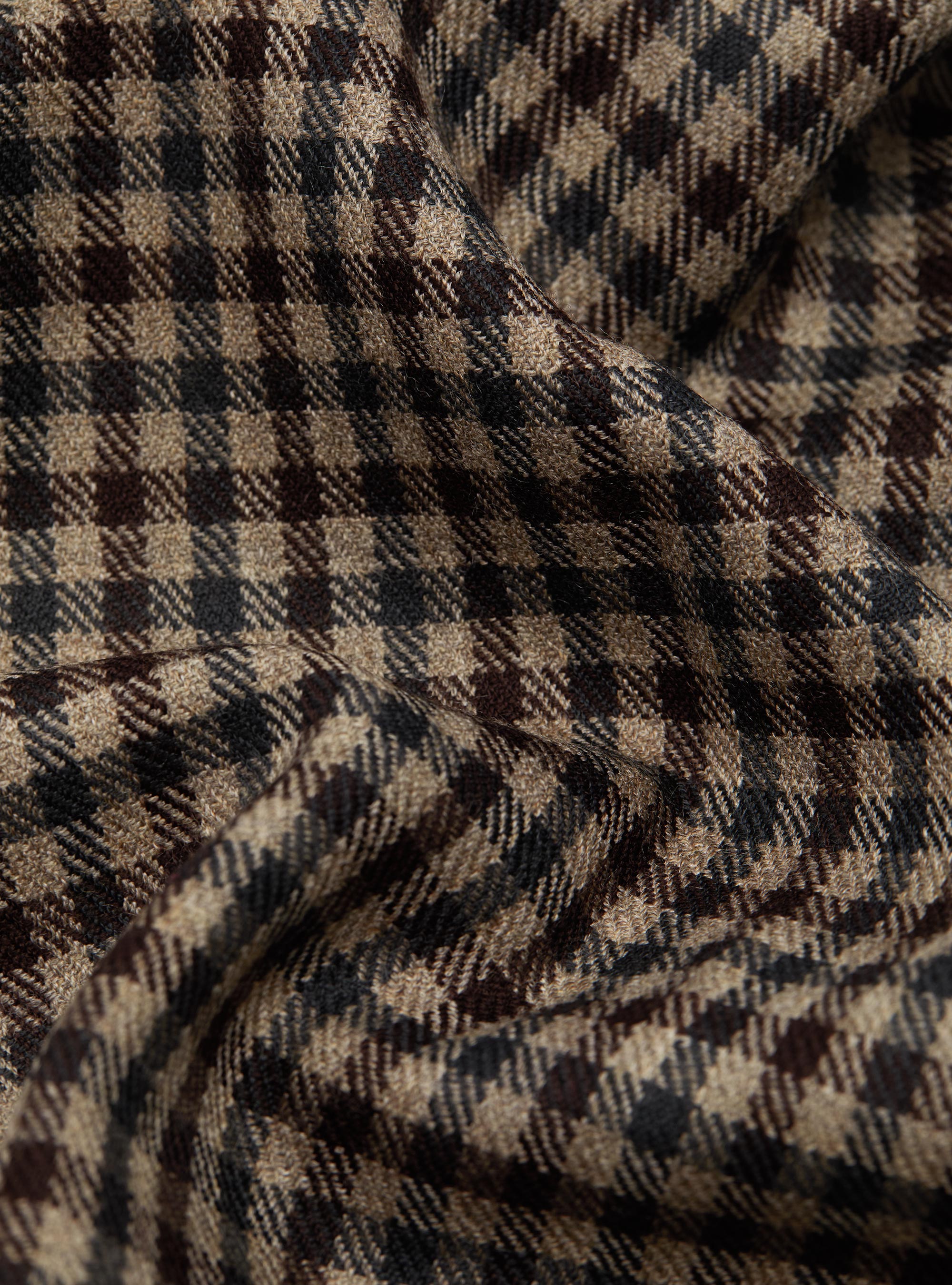 Sciarpa in lana a fantasia, FANGO