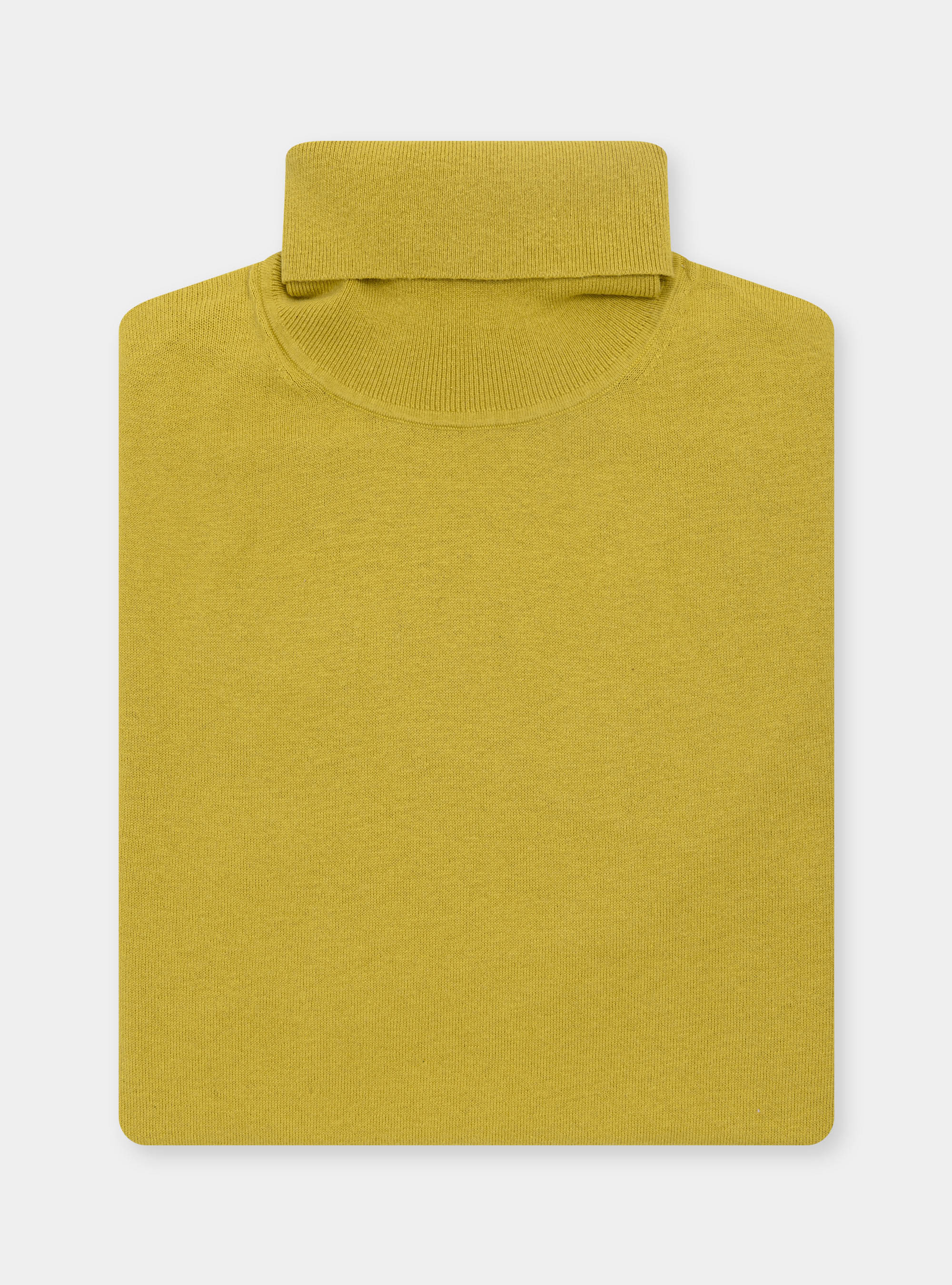 Silk and cashmere cotton turtleneck, 0711C OCRA