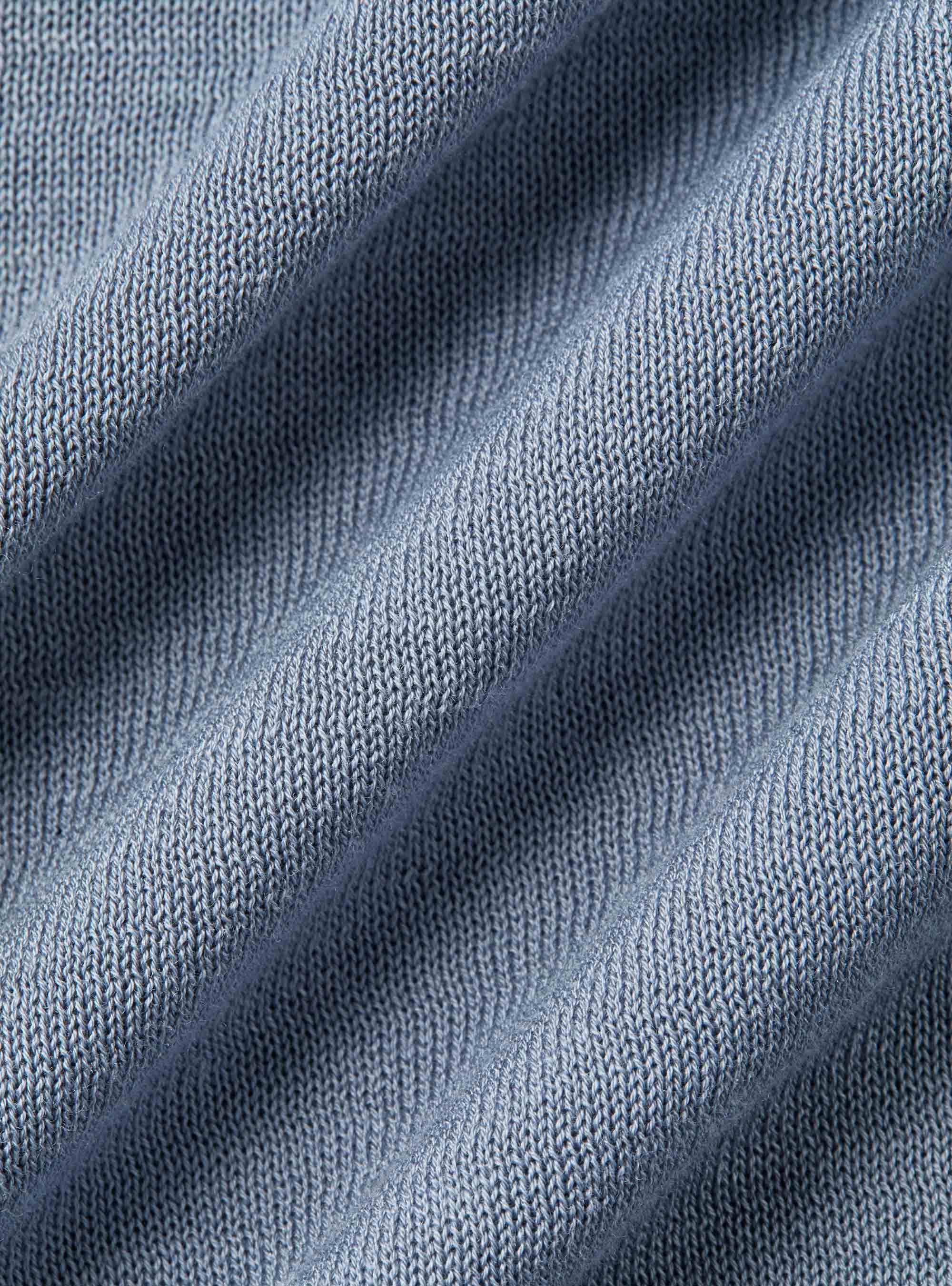 Cotton and silk crew neck sweater, AVIO 0292C