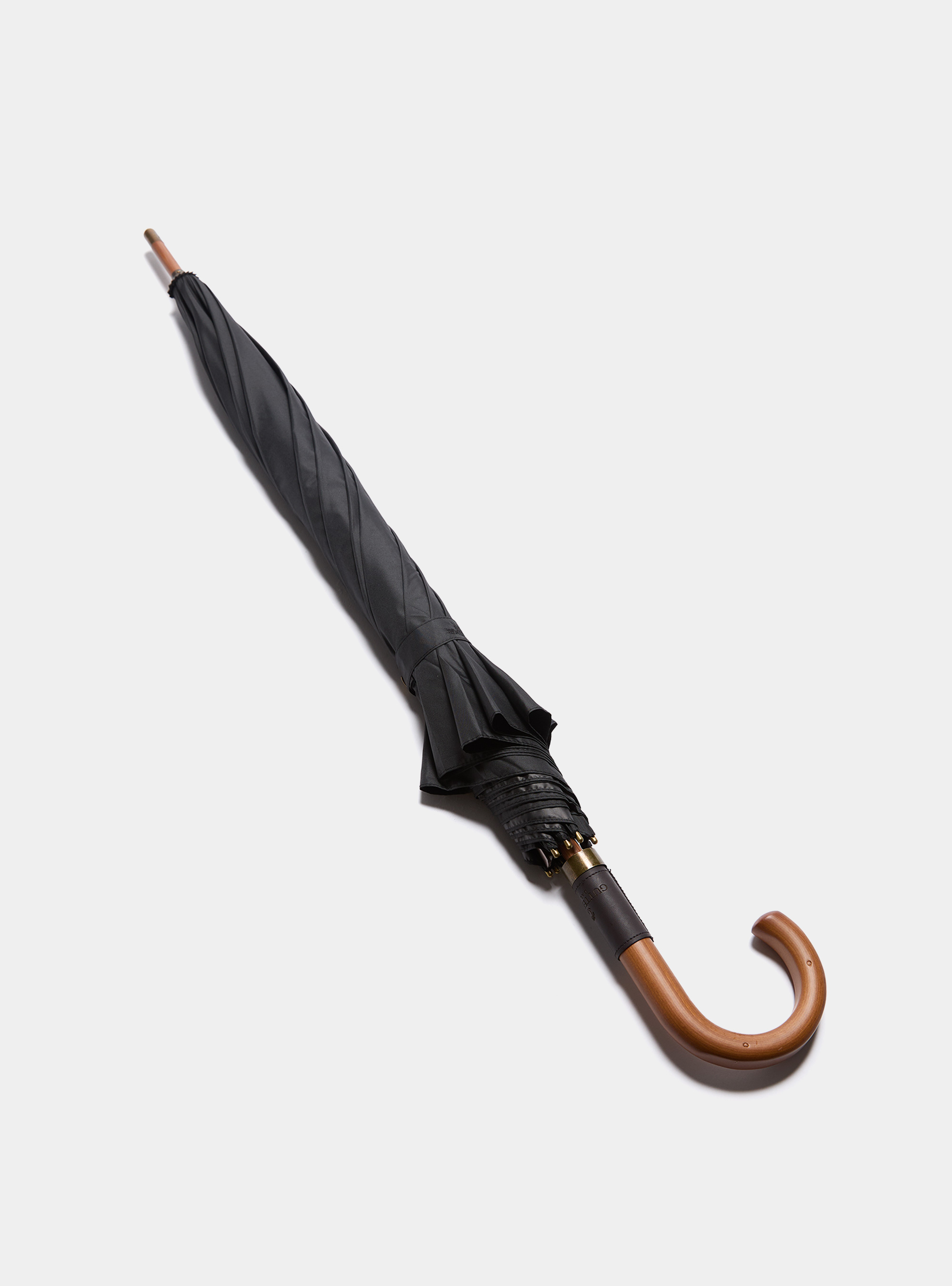 Paraguas de color sólido, NEGRO