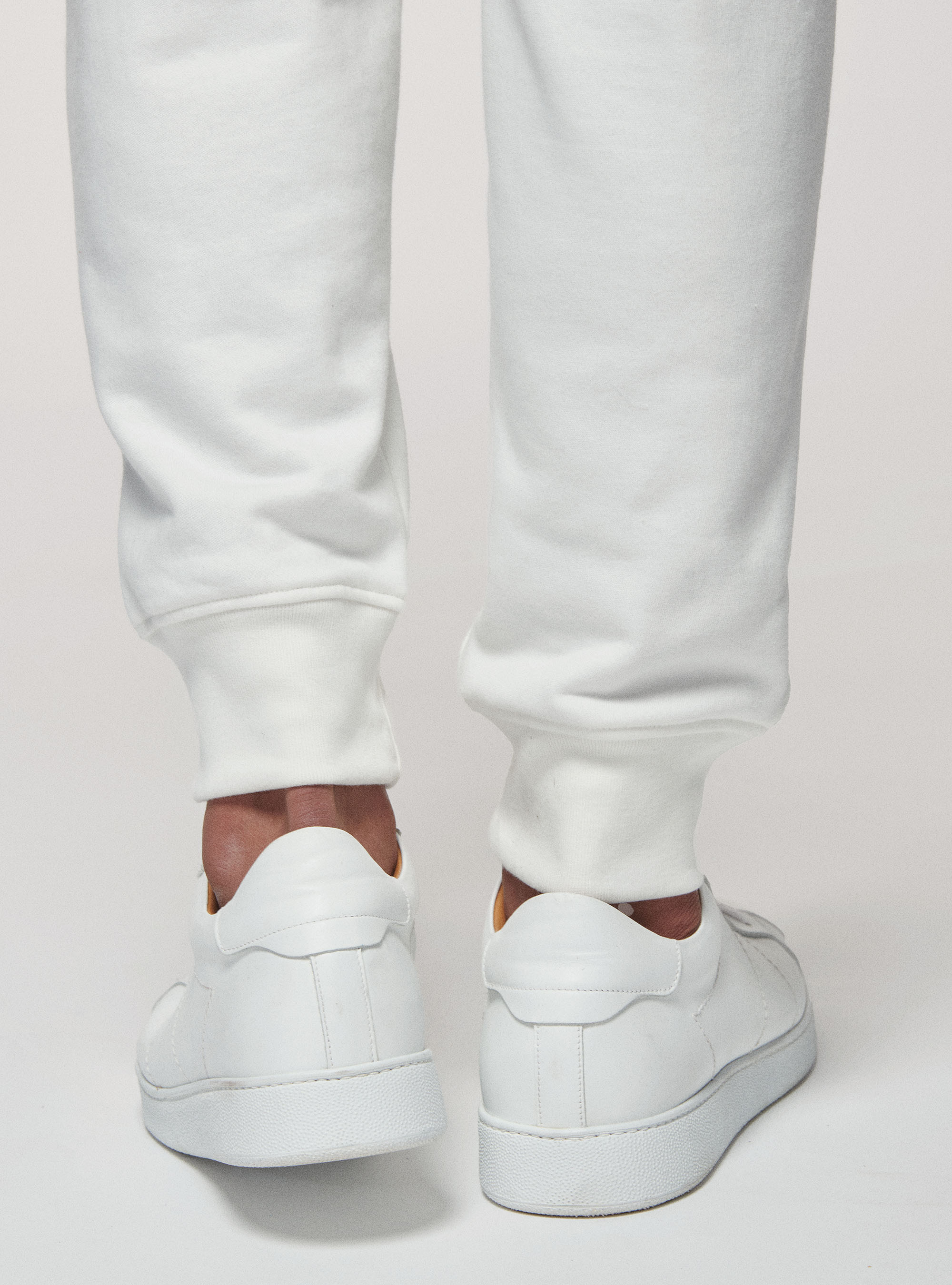 Pantaloni in felpa, BIANCO