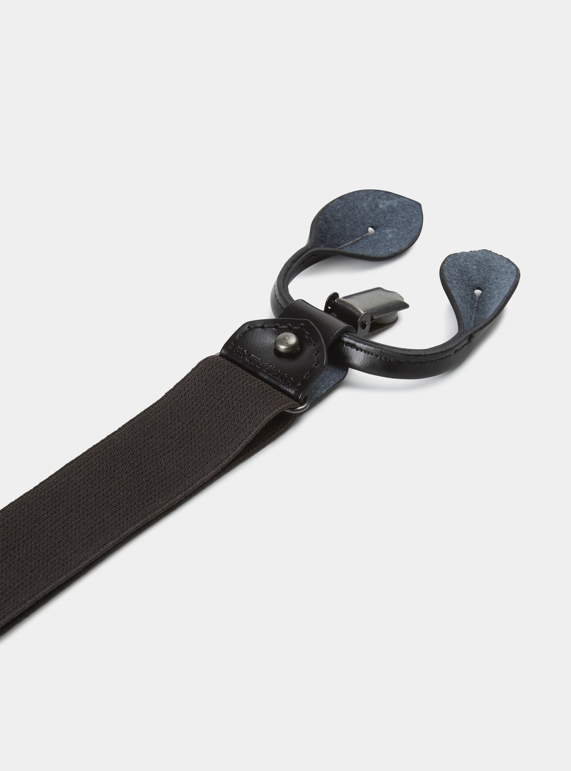 Bretelle tinta unita, MARRONE