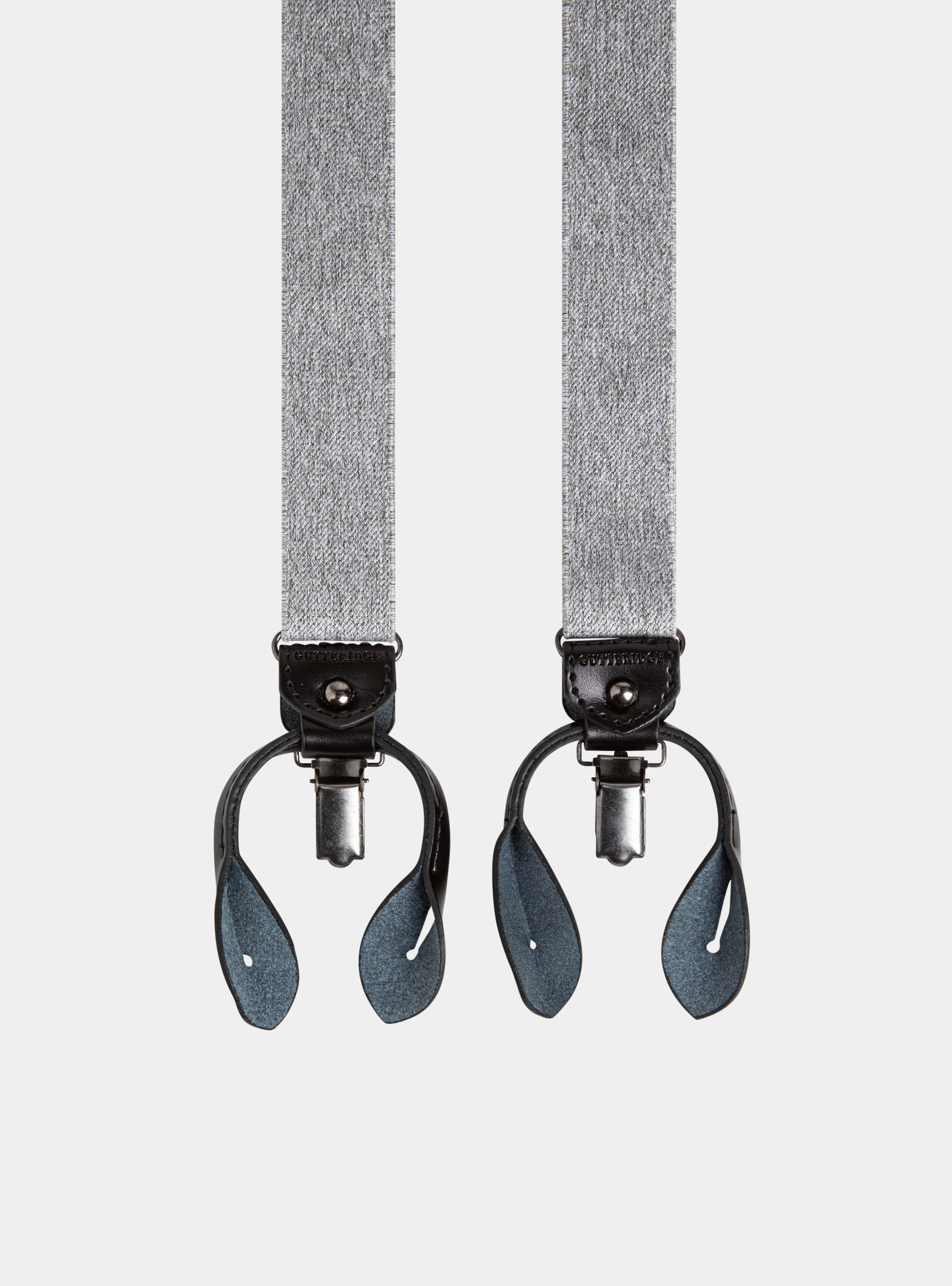 Bretelle tinta unita, GRIGIO CHIARO MELANGE