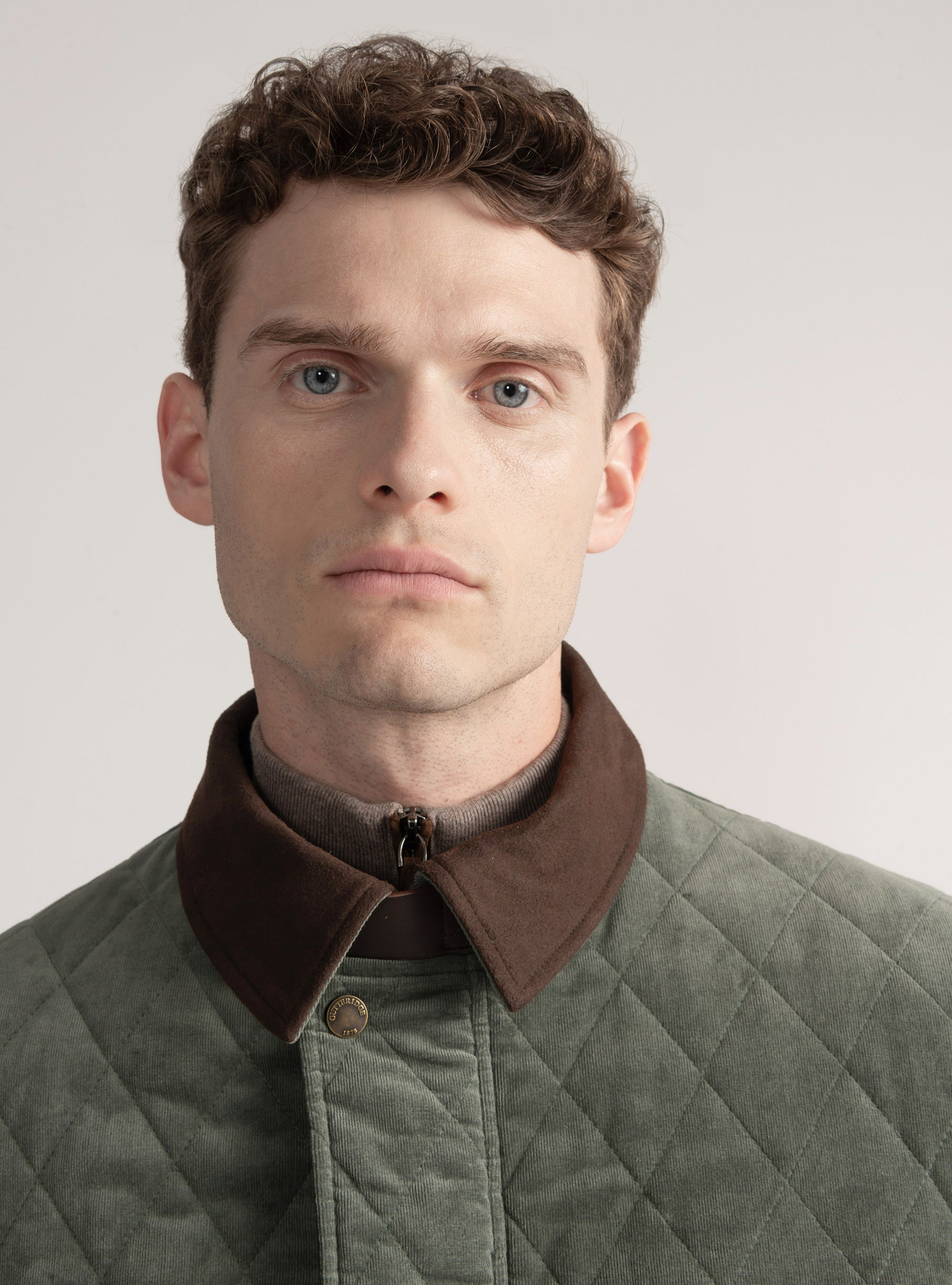 Chaqueta de terciopelo para spiller, SALVIA 0602C