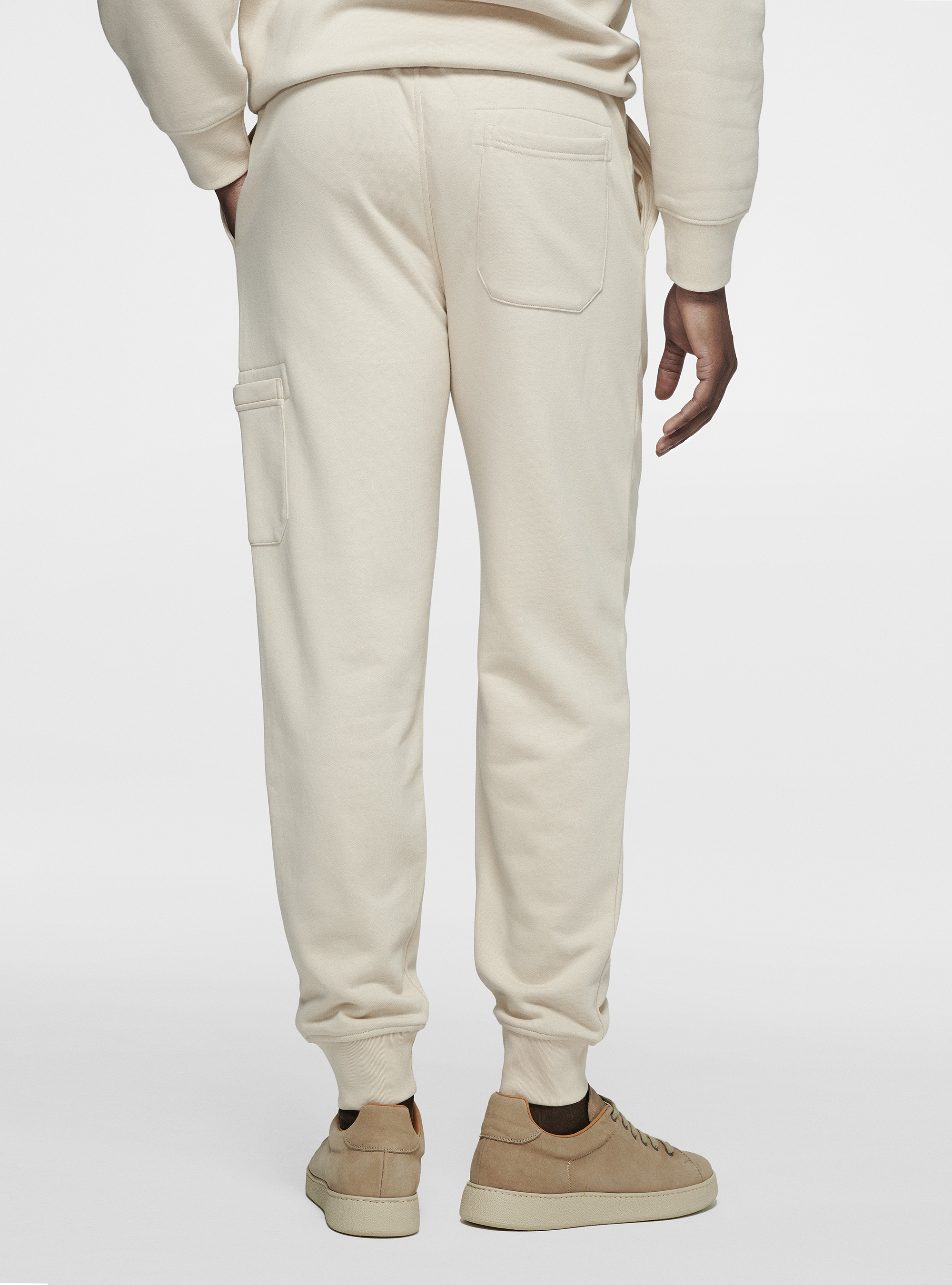 Pantaloni di felpa, ECRU 0536C