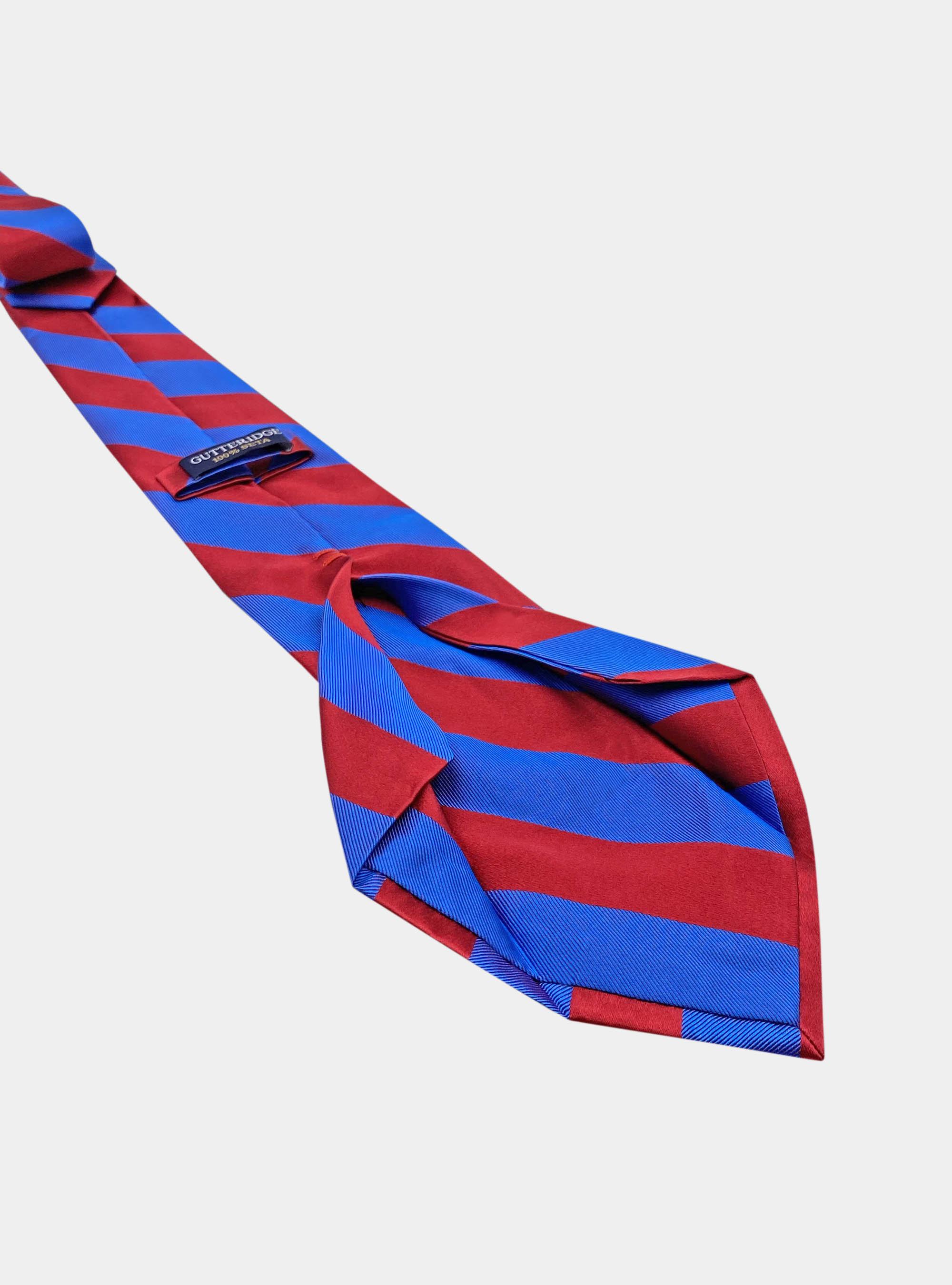 Cravatta regimental in seta, ROYAL 0251C