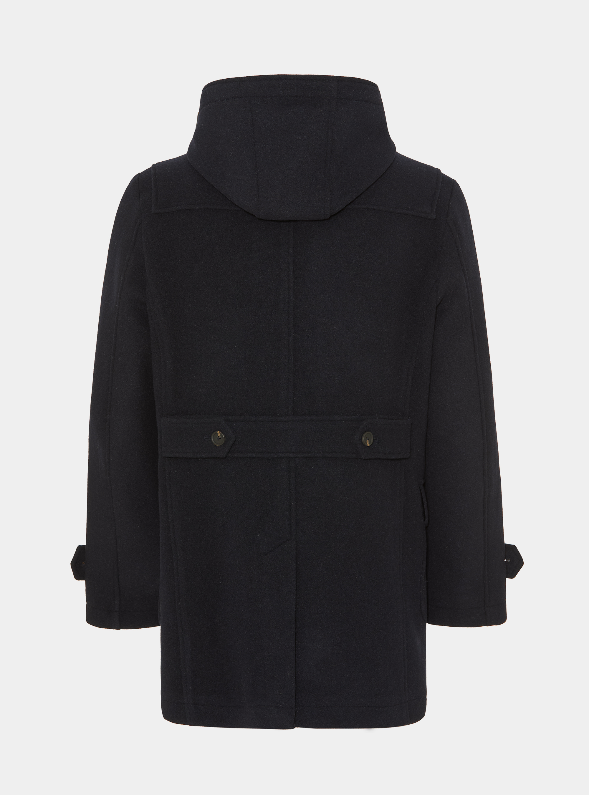 Montgomery in misto lana con interno fantasia, BLU NAVY