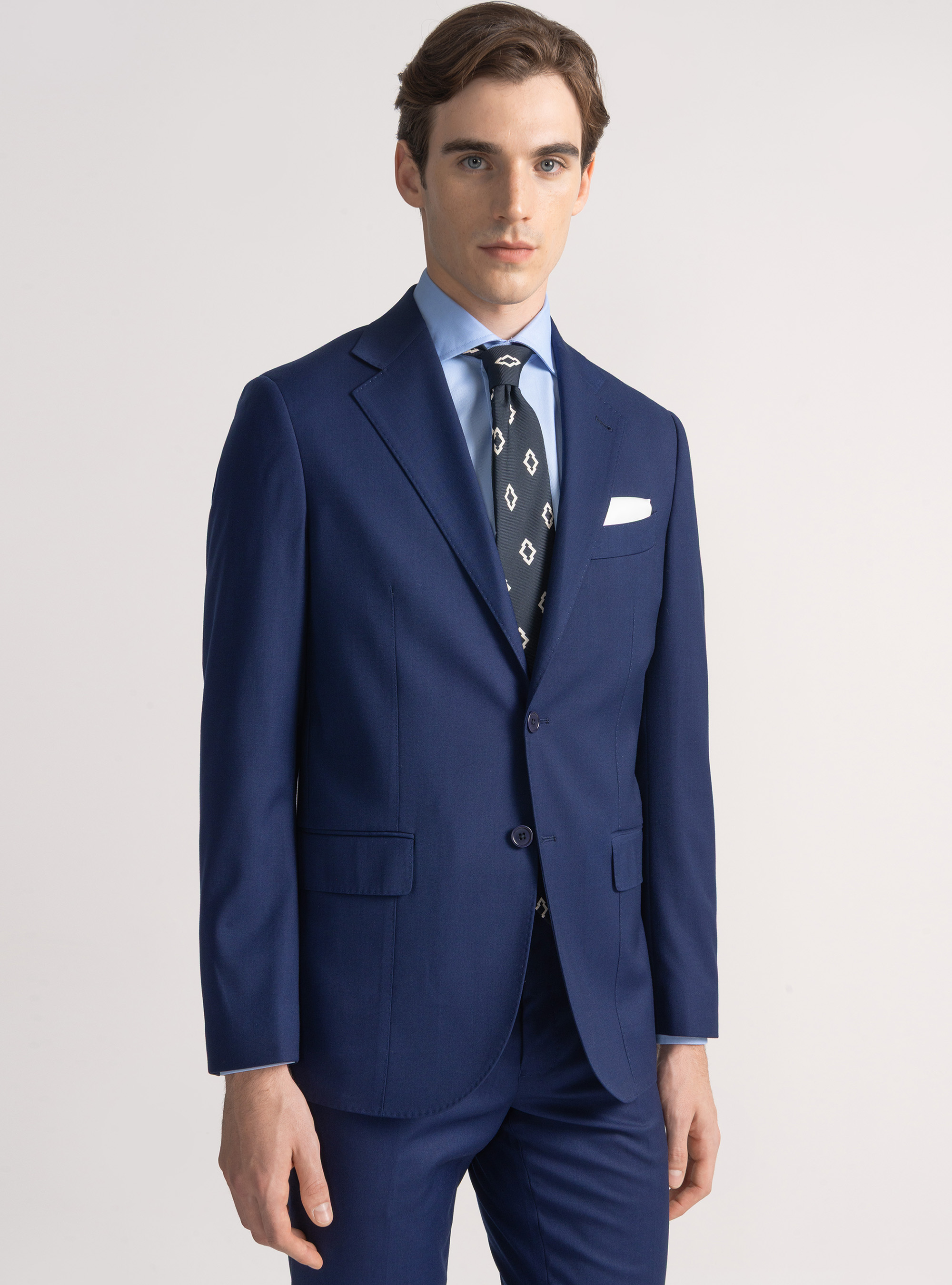 Giacca per abito slim fit, BASALTO