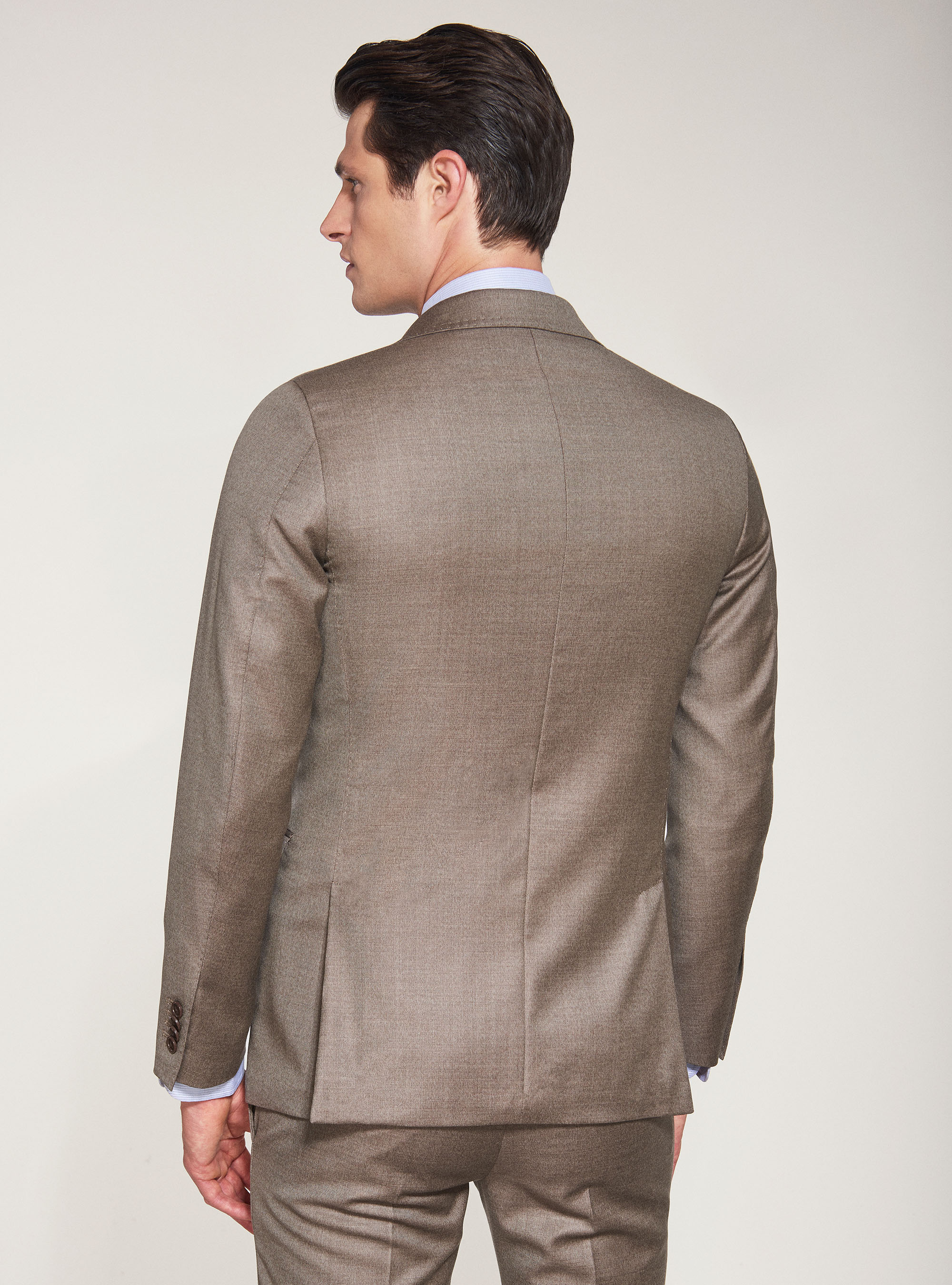 S110's Pure Wool Suit blazer, SAND