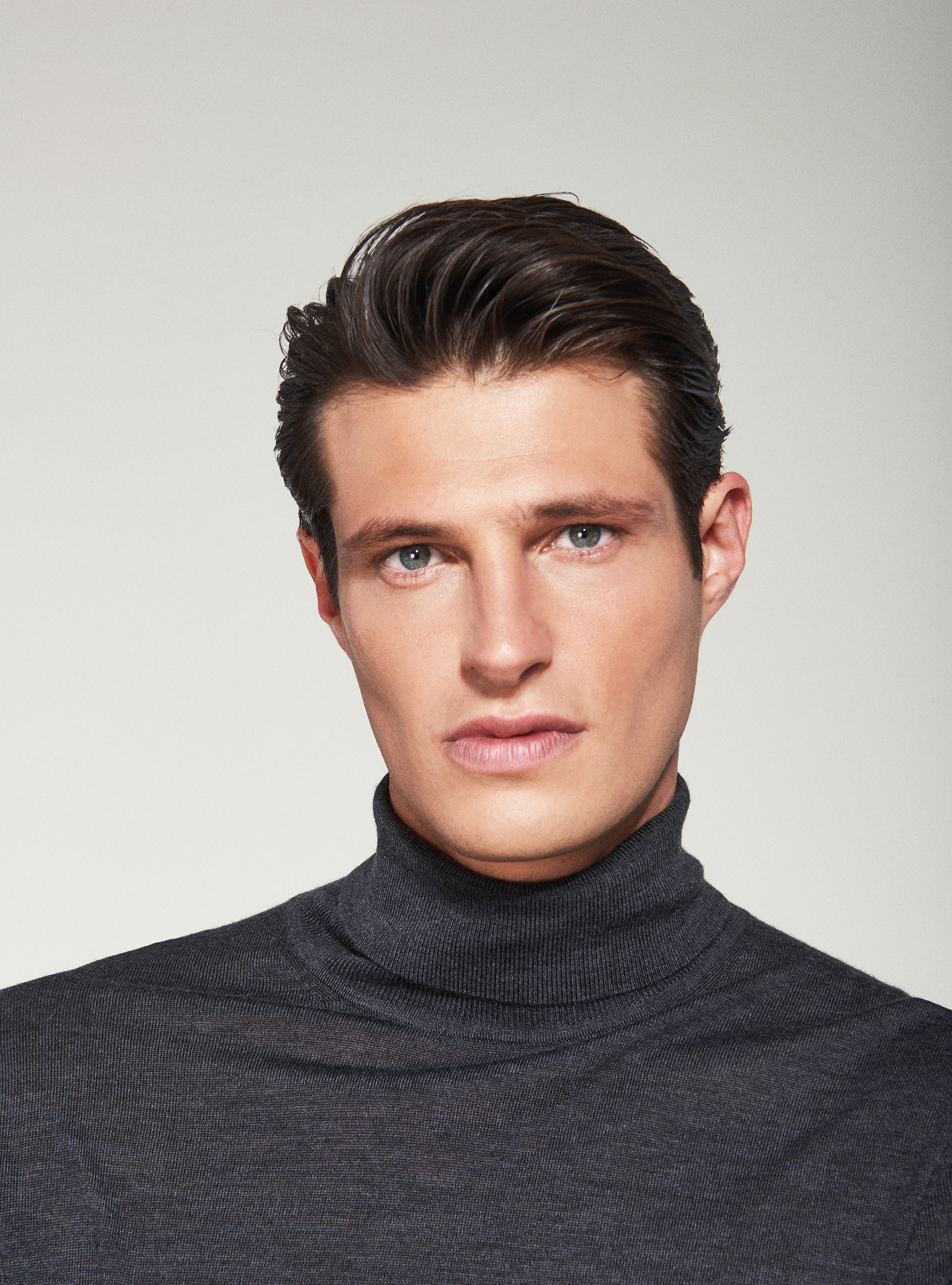 Dolcevita in lana merino, ASFALTO