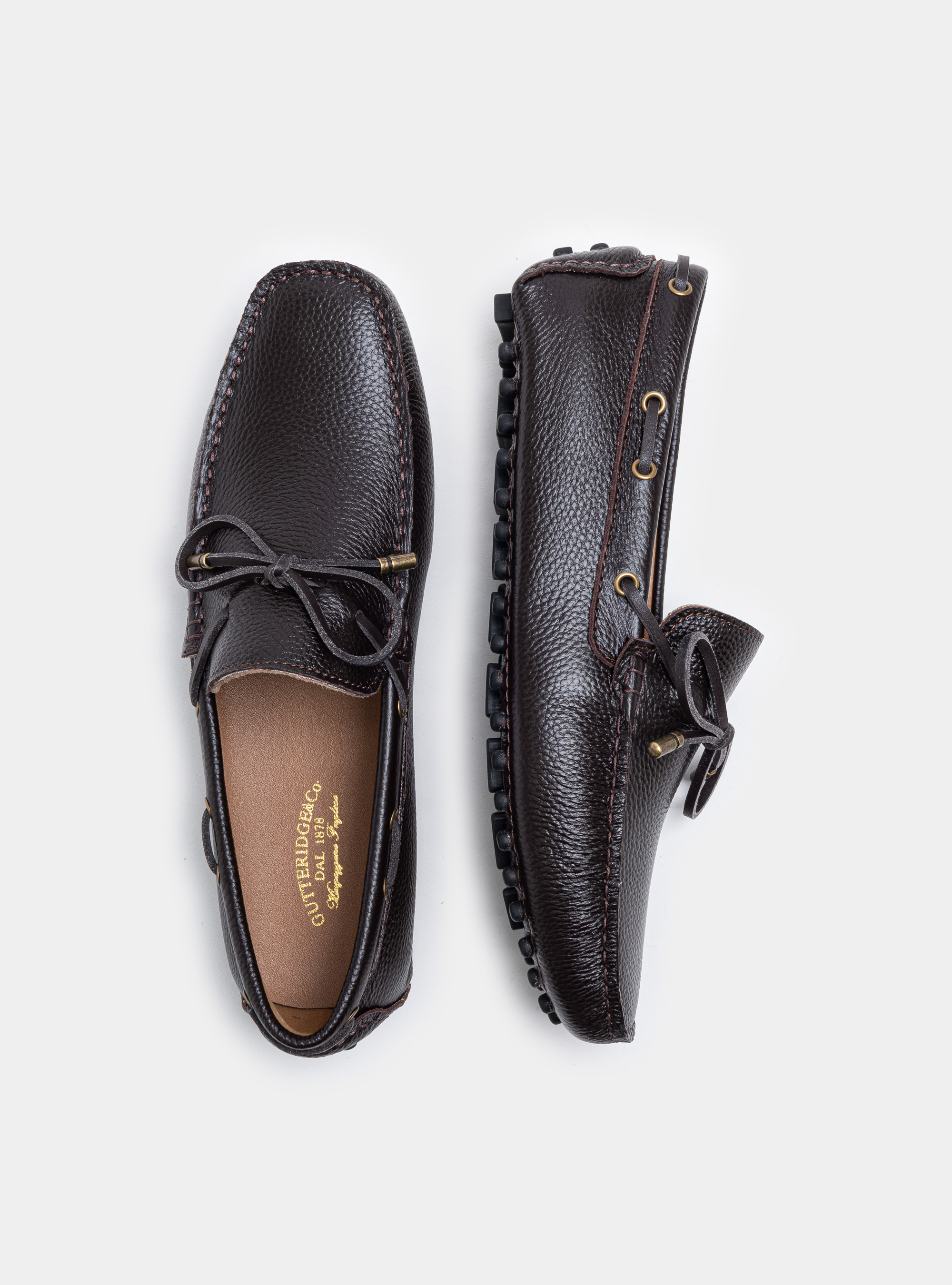 Mocassini in pelle da barca | Gutteridge | Scarpe Casual Uomo
