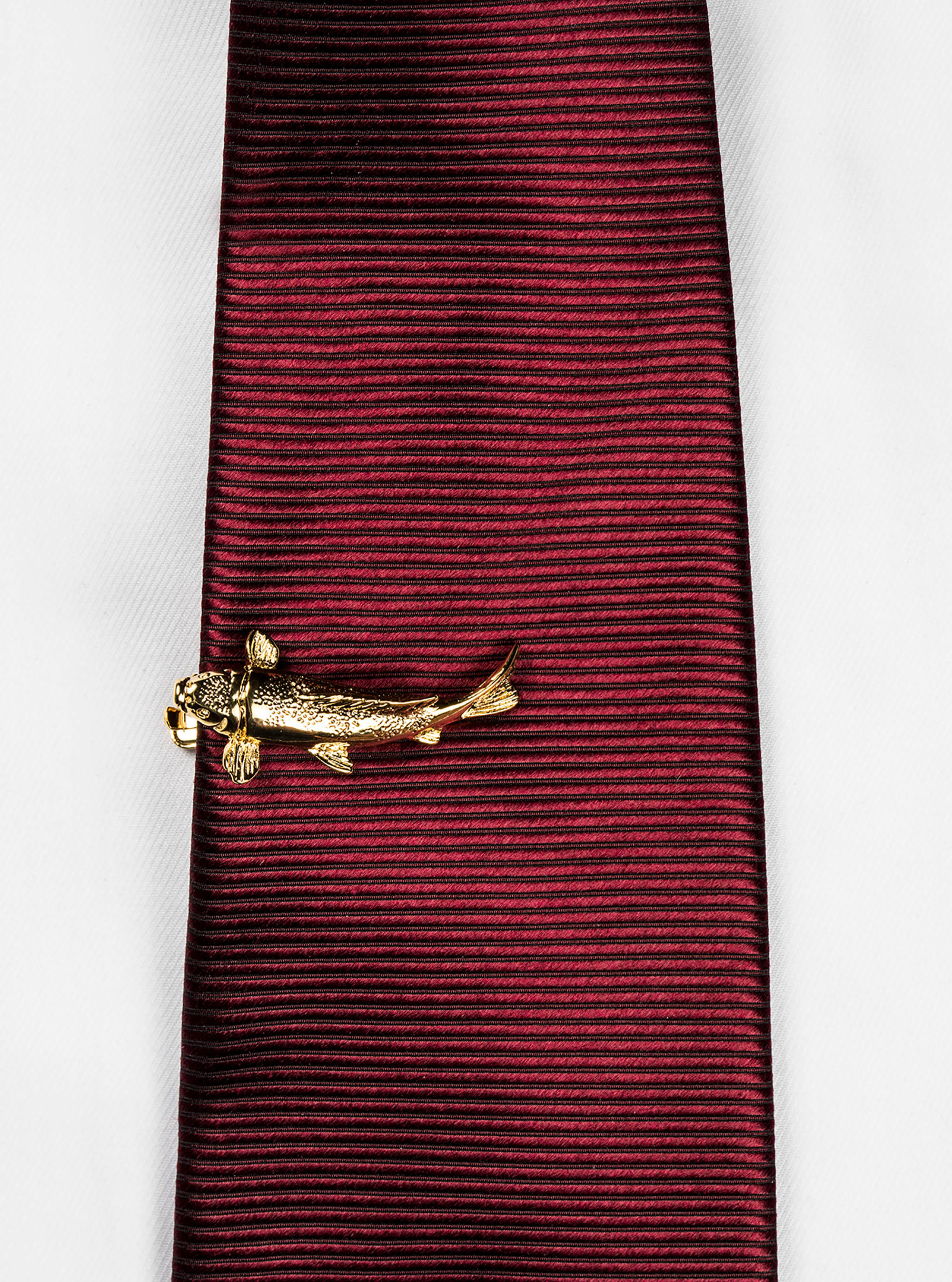 Karpfen Krawattenklammer, GOLD