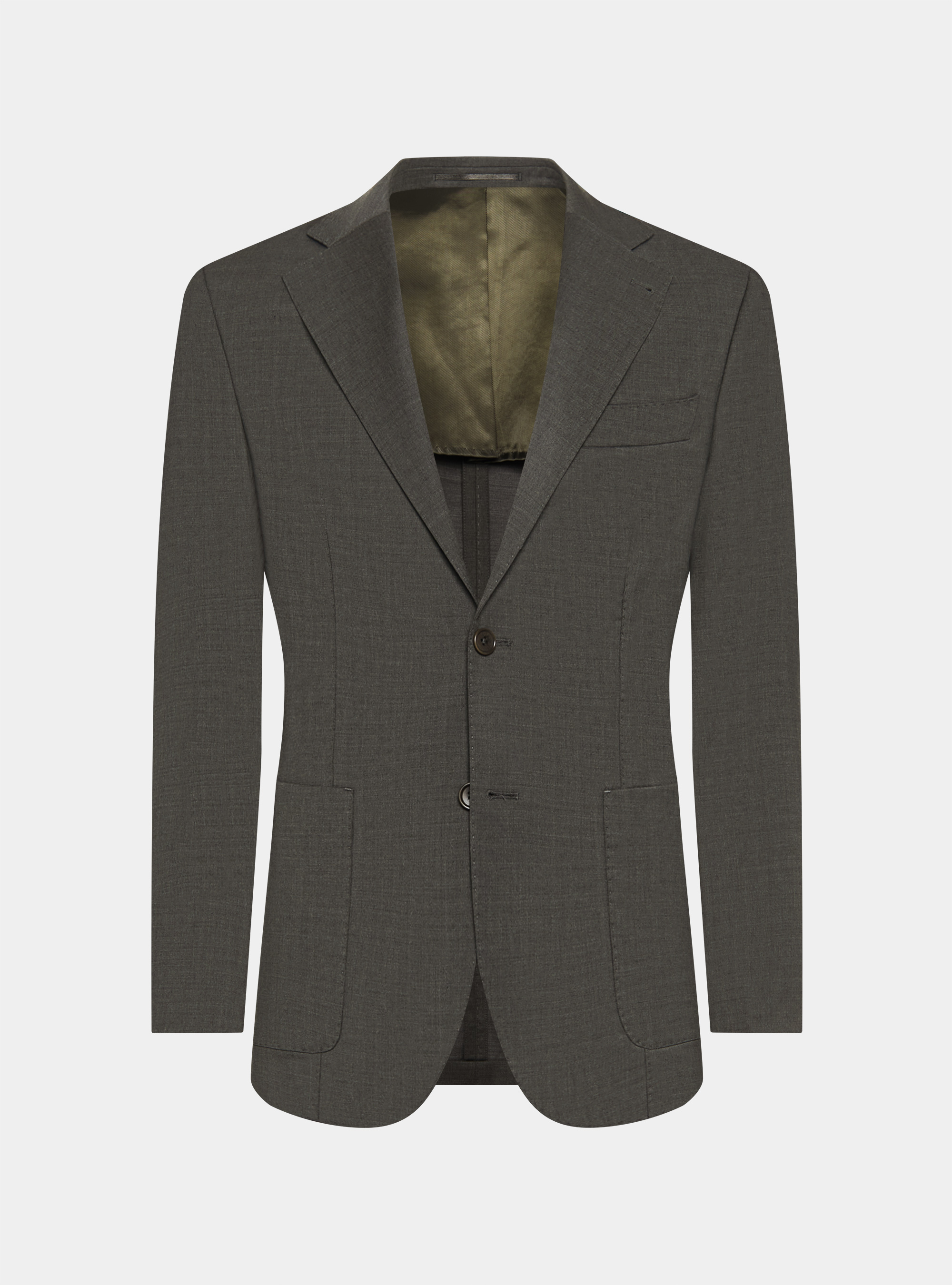 Giacca in pura lana, VERDE