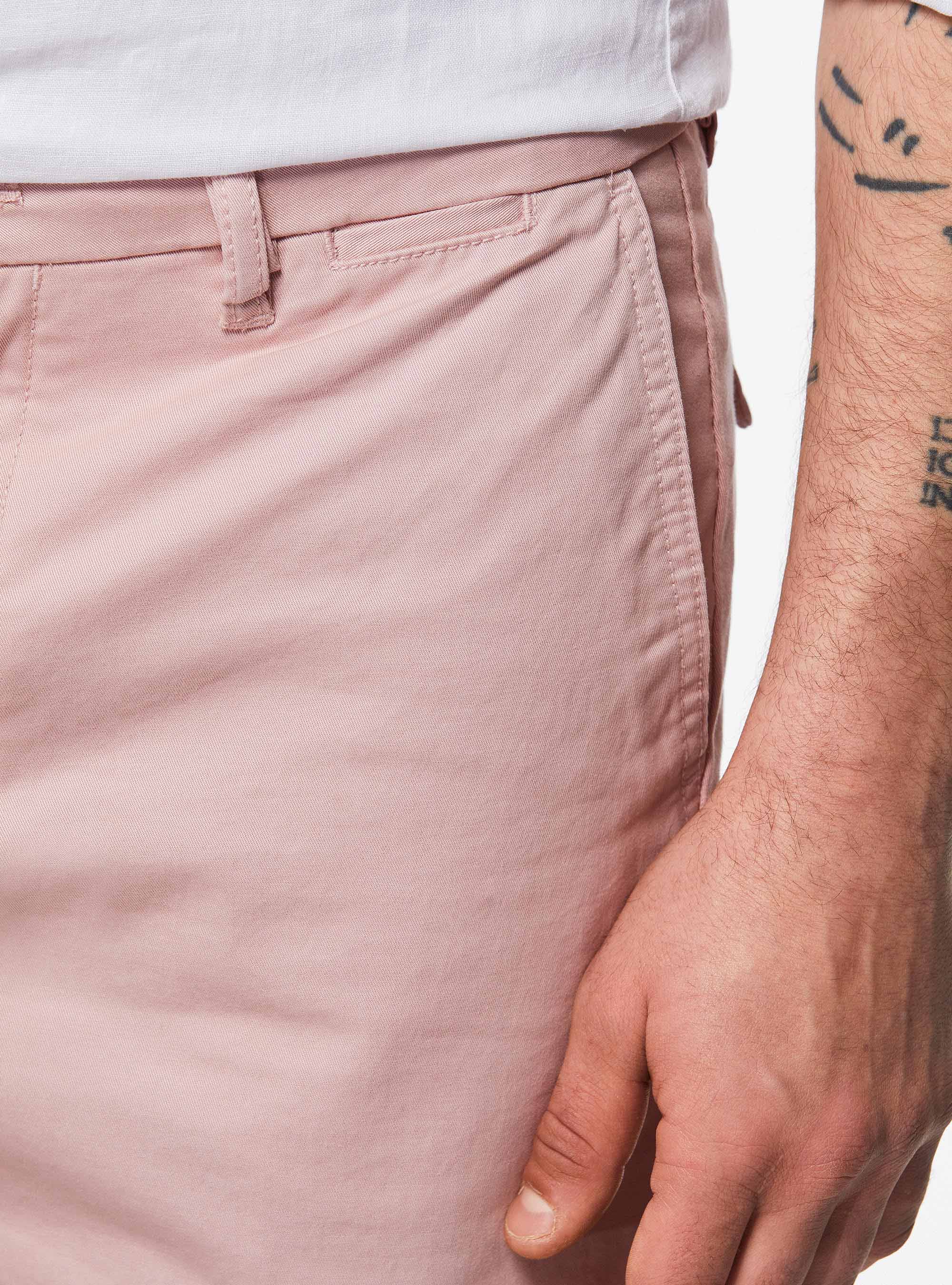 Twill Bermuda shorts, 0441C ROSA SCURO