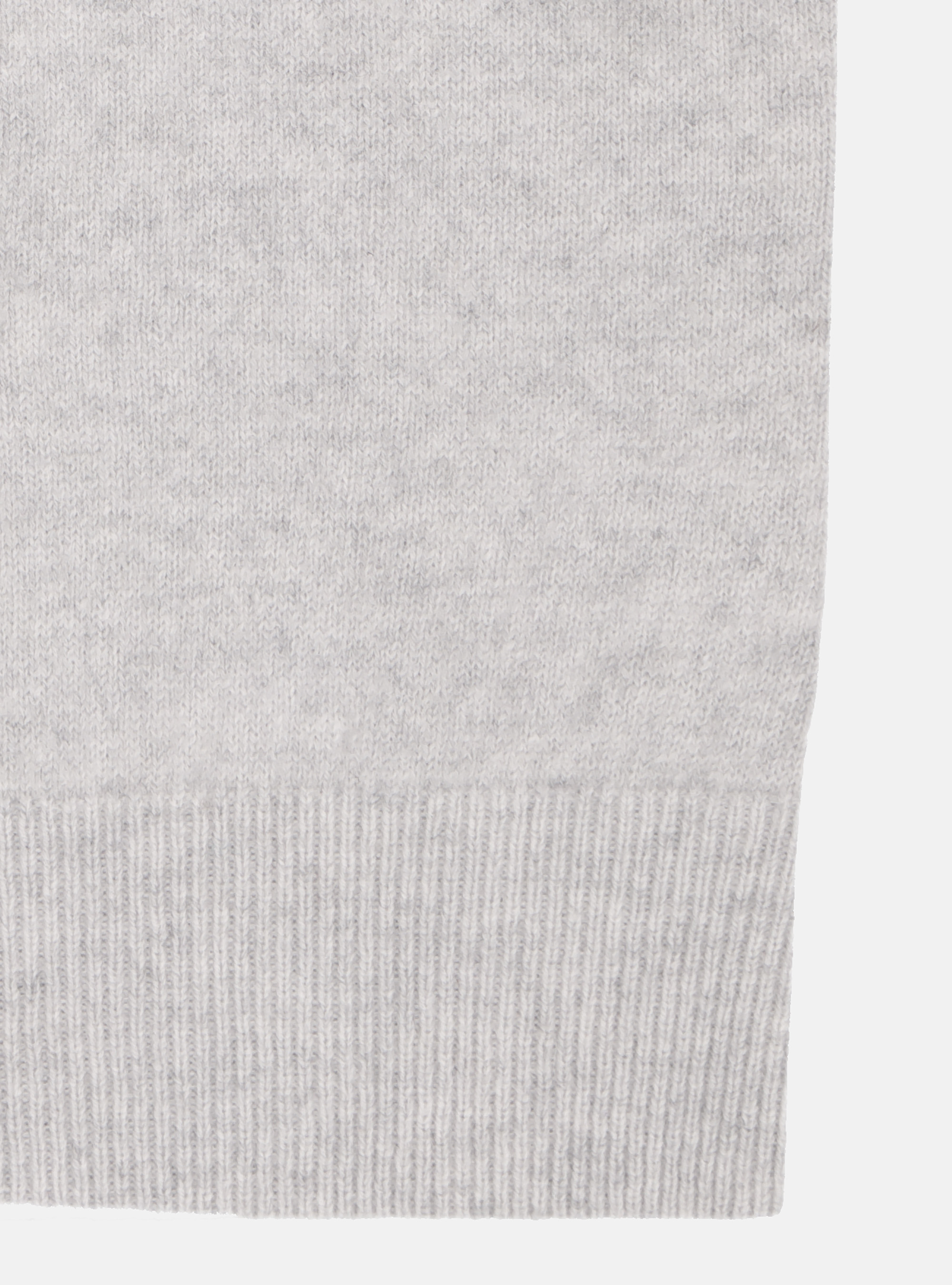 Maglia girocollo 100% cashmere, BIANCO GHIACCIO