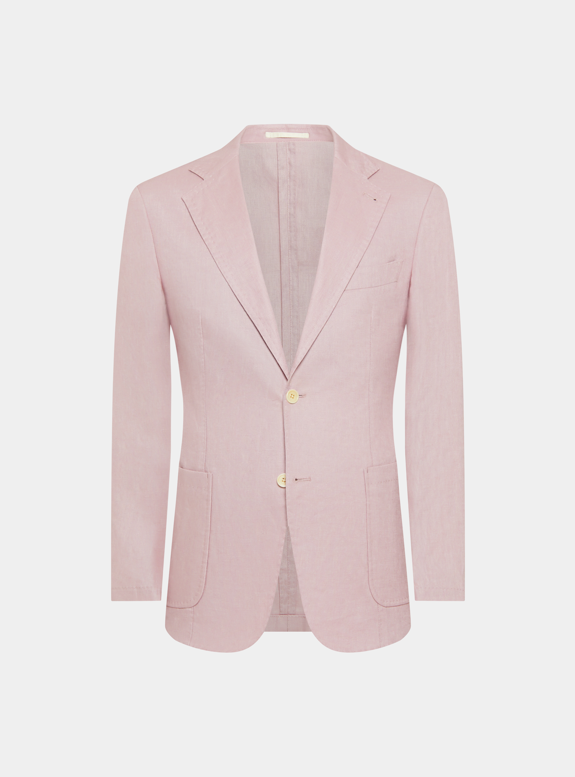 Jacke aus reinem Leinen, 0441C ROSA SCURO
