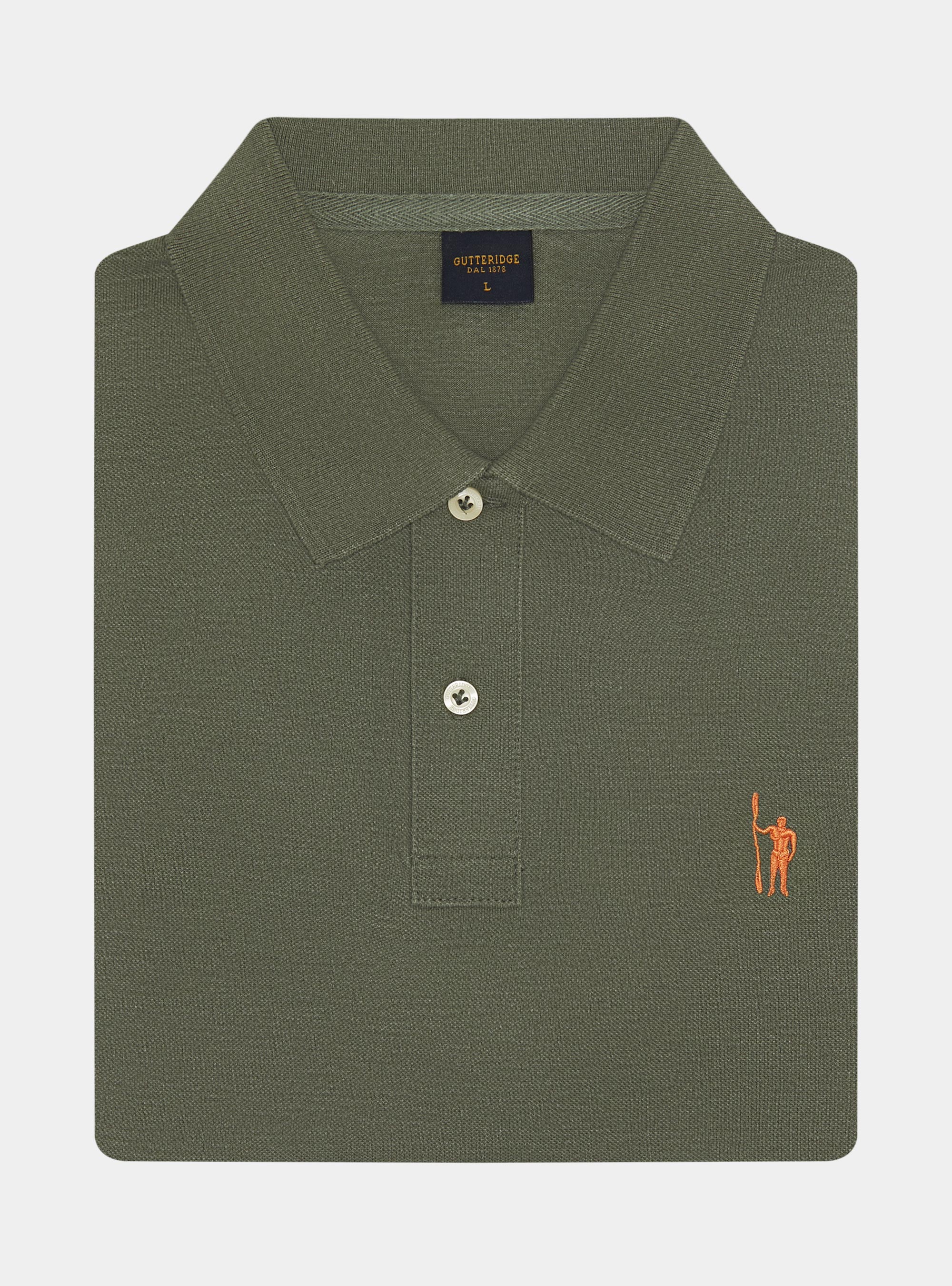 Polo classica in piquet, SALVIA 0602C