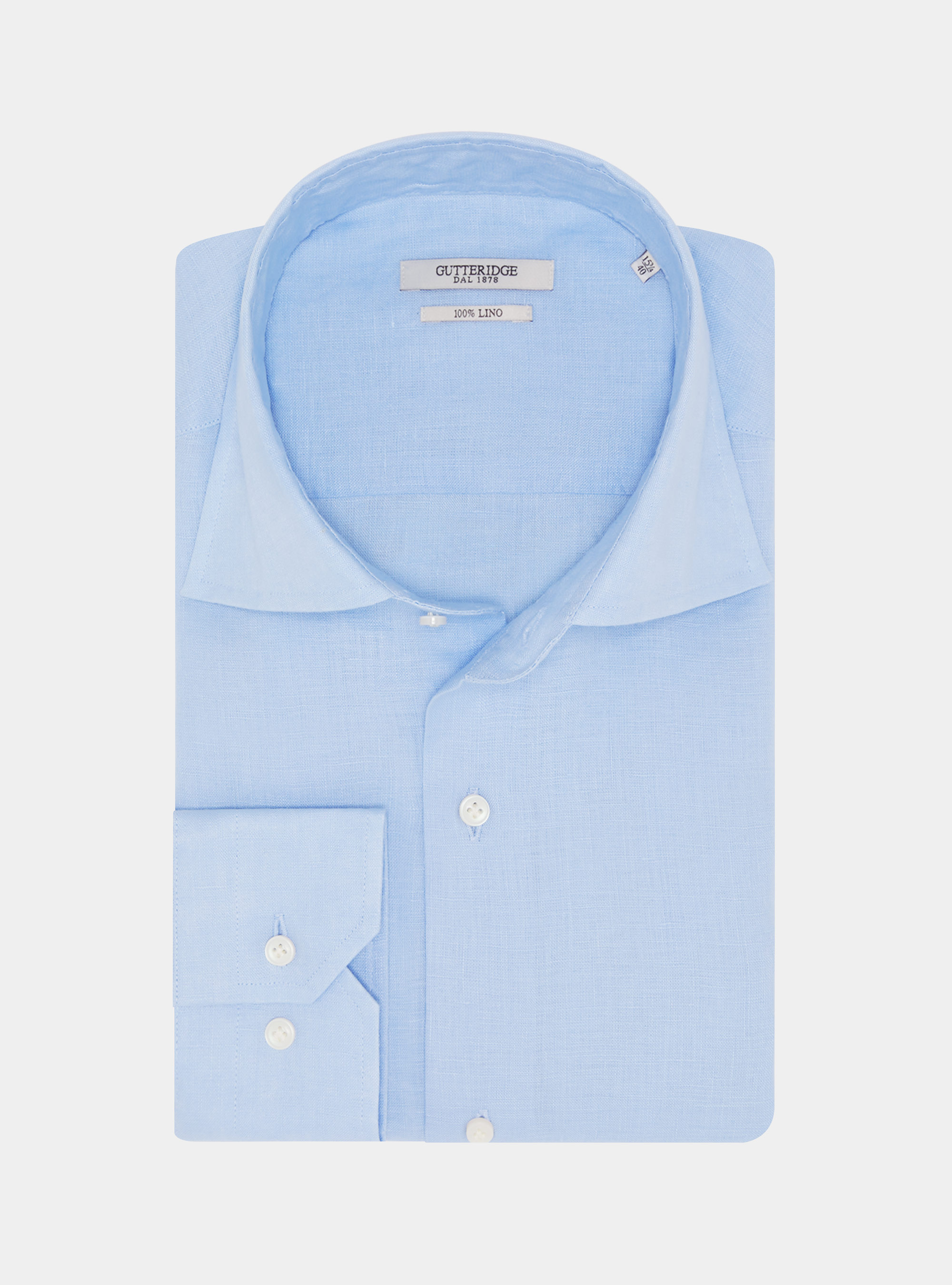 Pure linen shirt, LIGHT BLUE