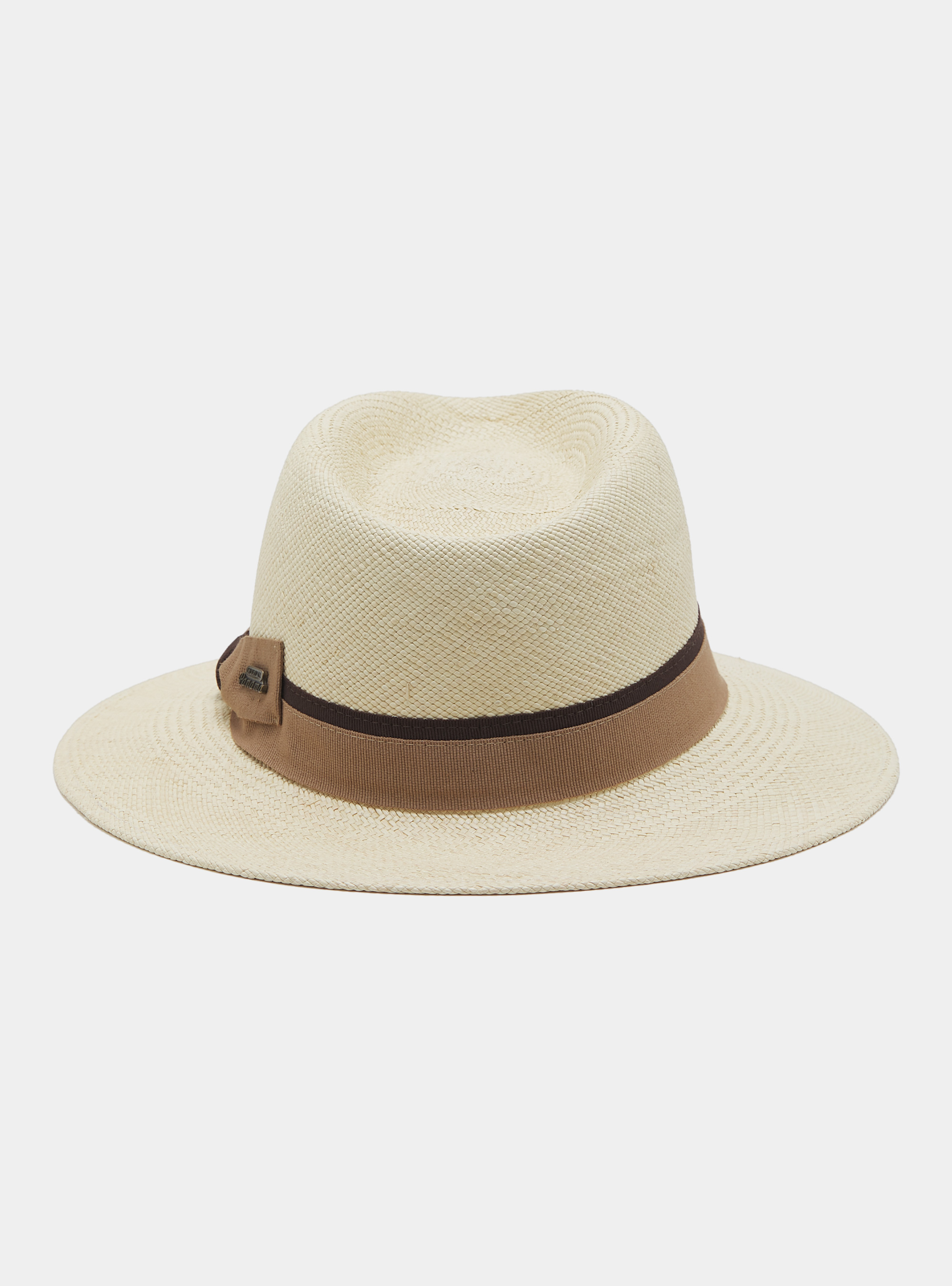 Panama Hat, ECRU/MARRONE EM01