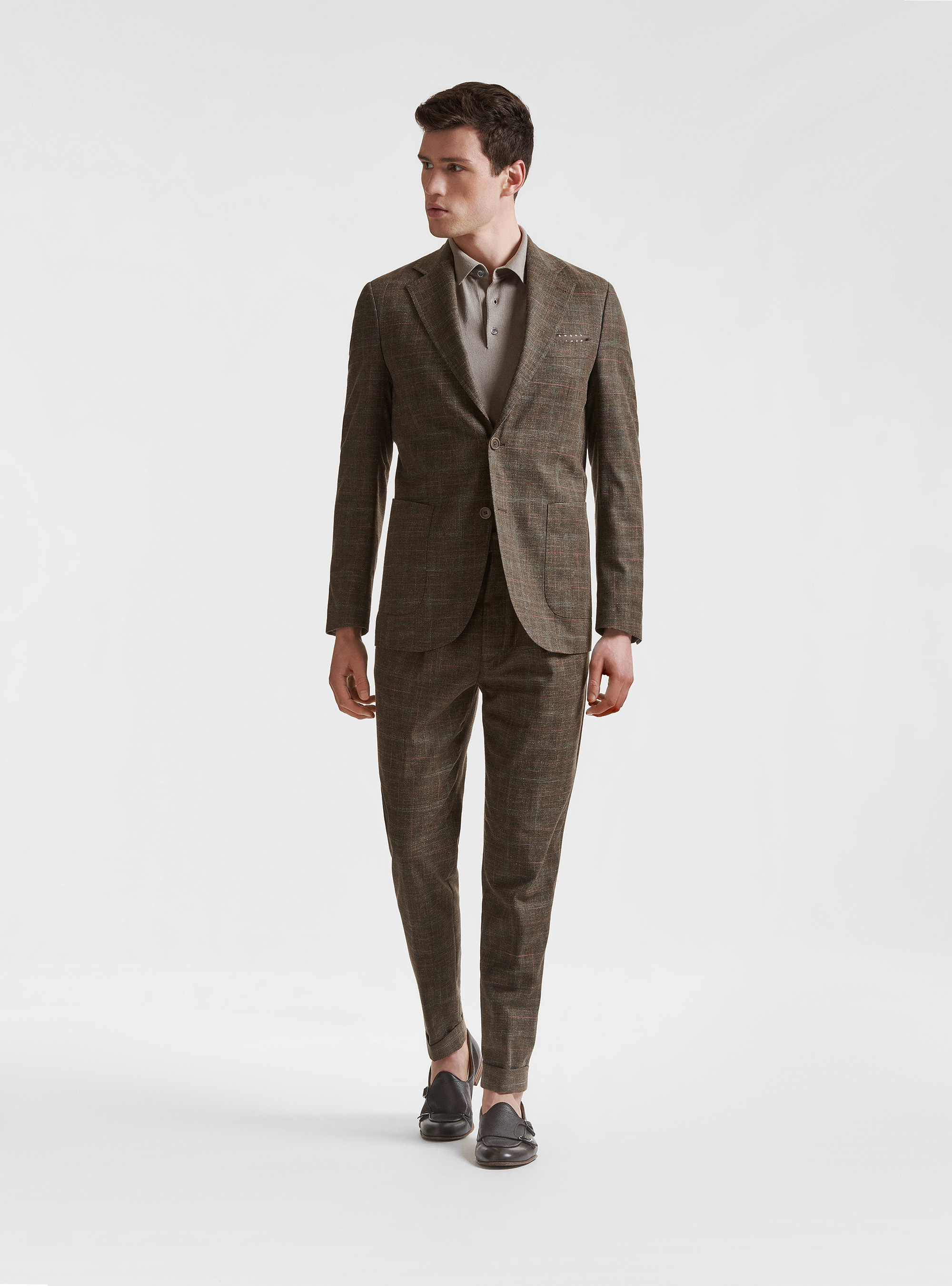 Giacca per abito in lana cotone e lino Marlane, KAKY 0612C