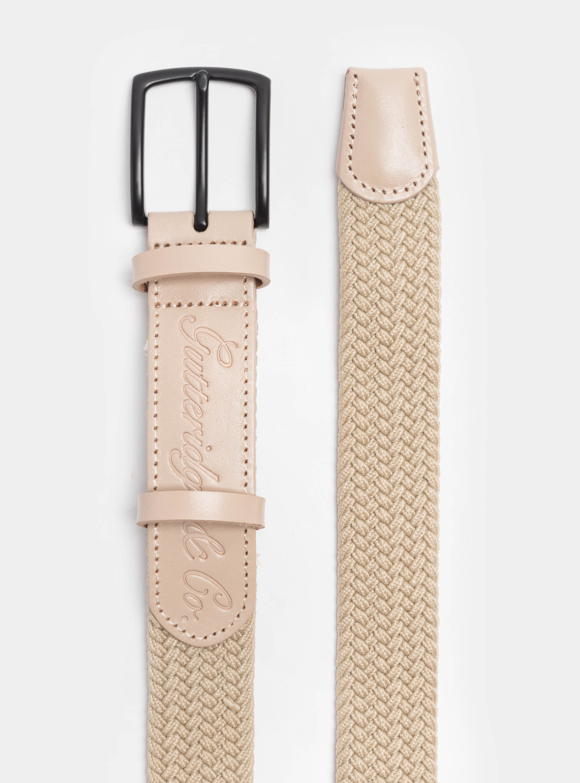 Cintura elastica tinta unita, ECRU