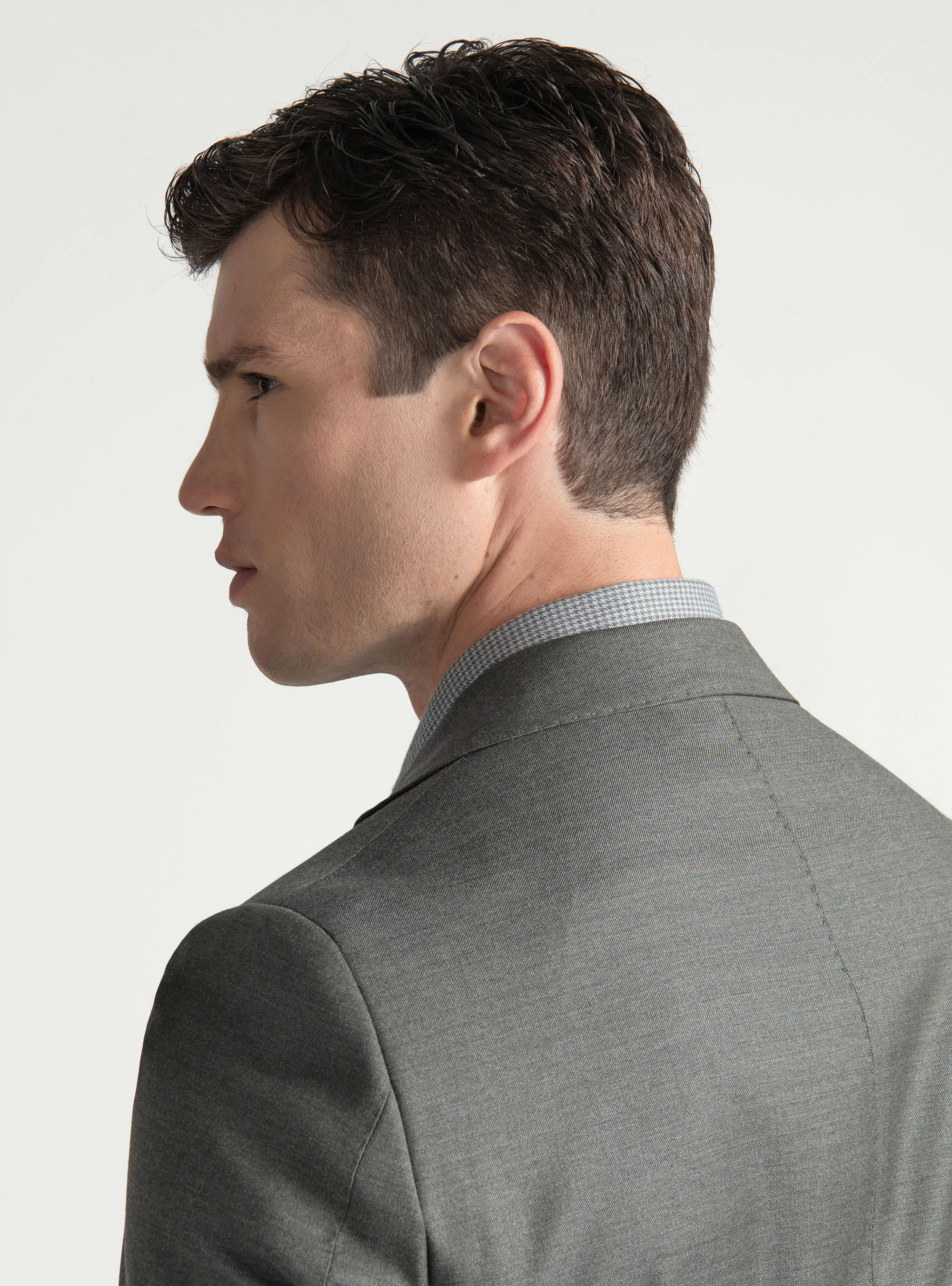 Americana de traje de pura lana Vitale Barberis Canonico, VERDE
