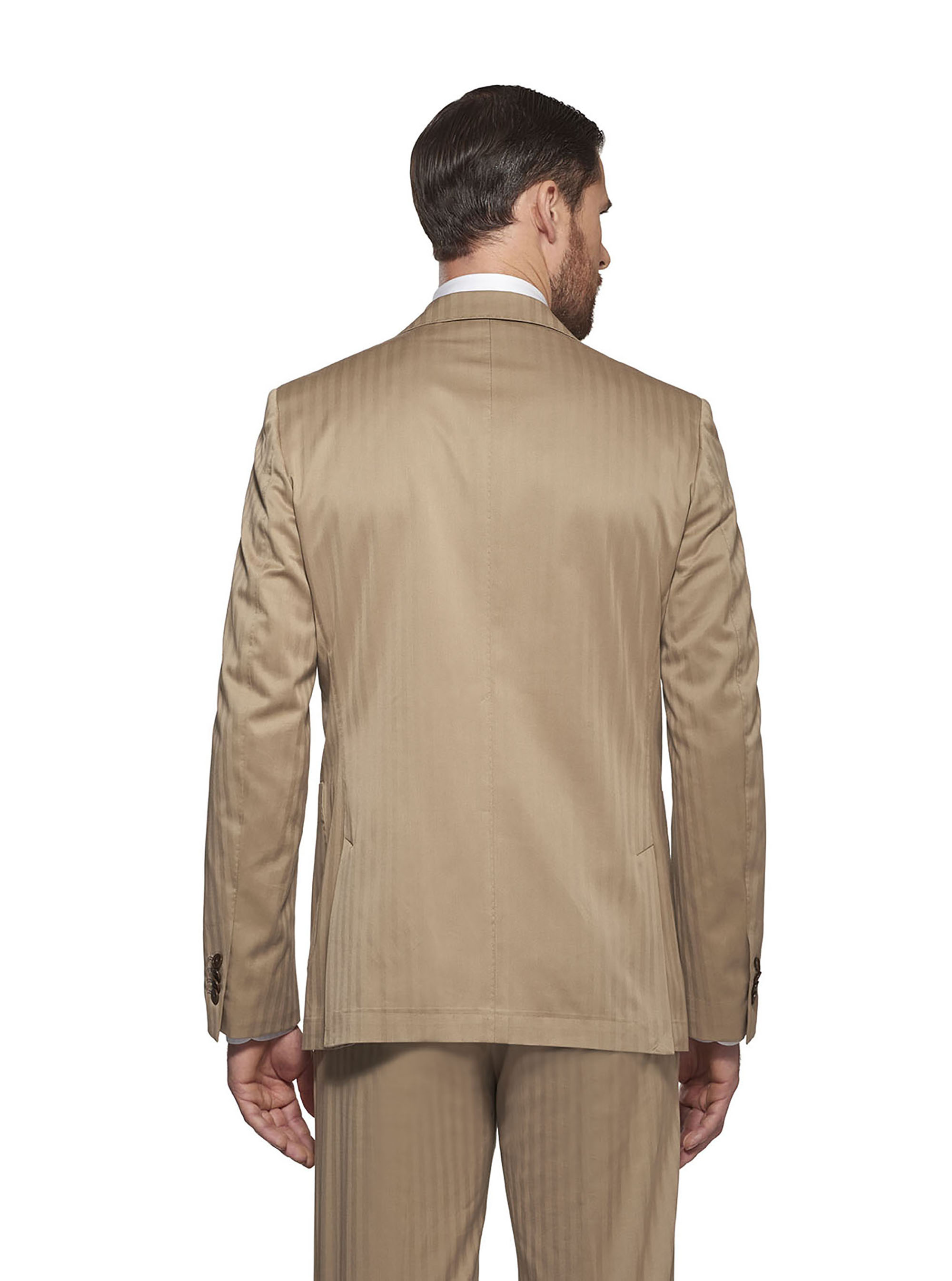 Traje de algod&oacute;n, CRUDO