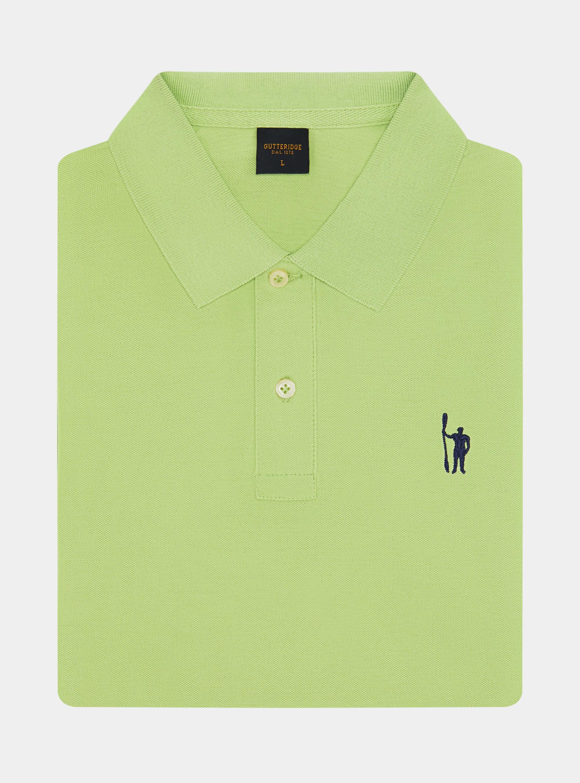 Polo classique en piqué, 0620C VERDE CHIARO