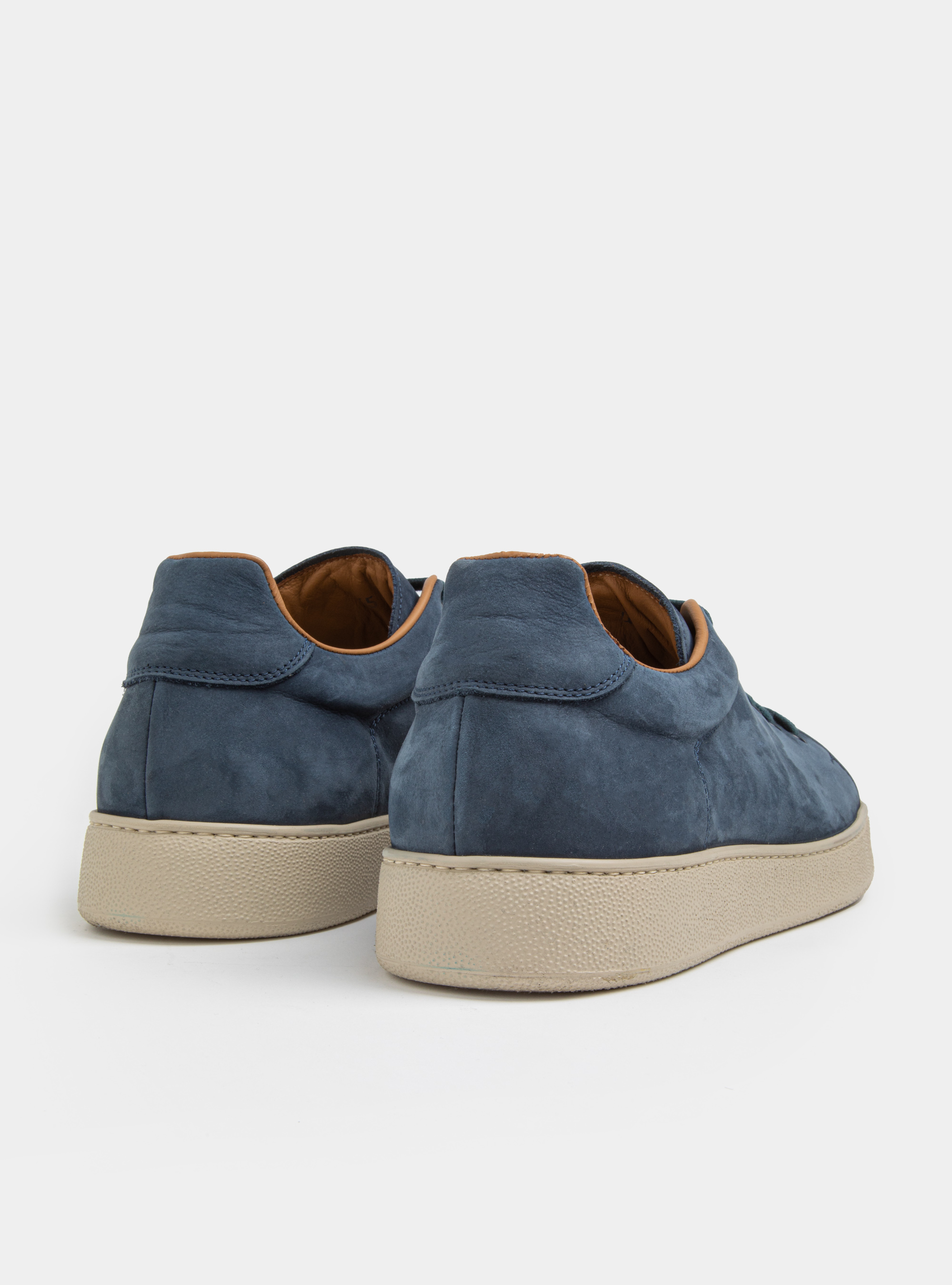 Sneakers en nabuk, BLEU MARINE