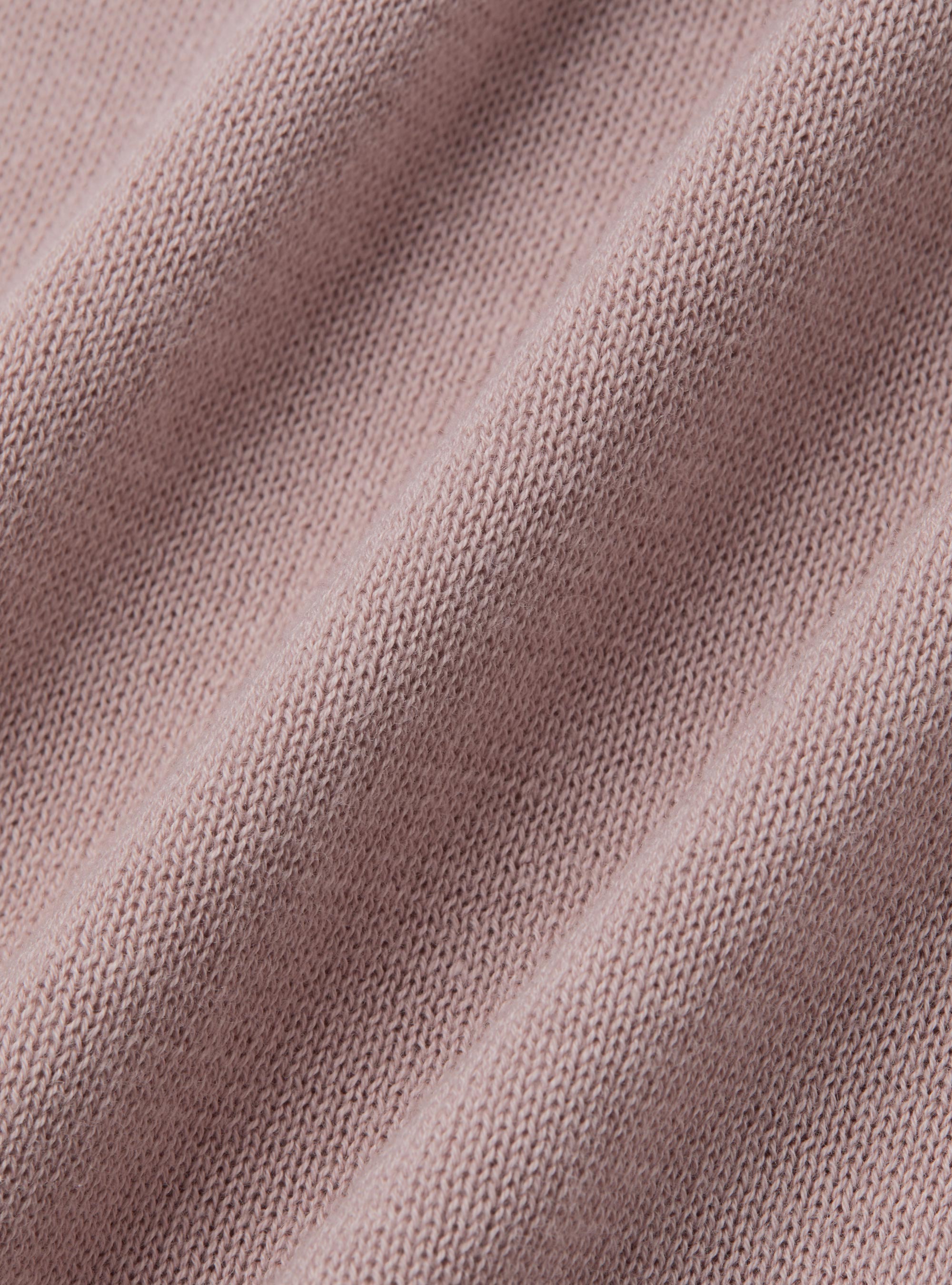 Polo de punto de algodón extrafino, 0441C ROSA SCURO