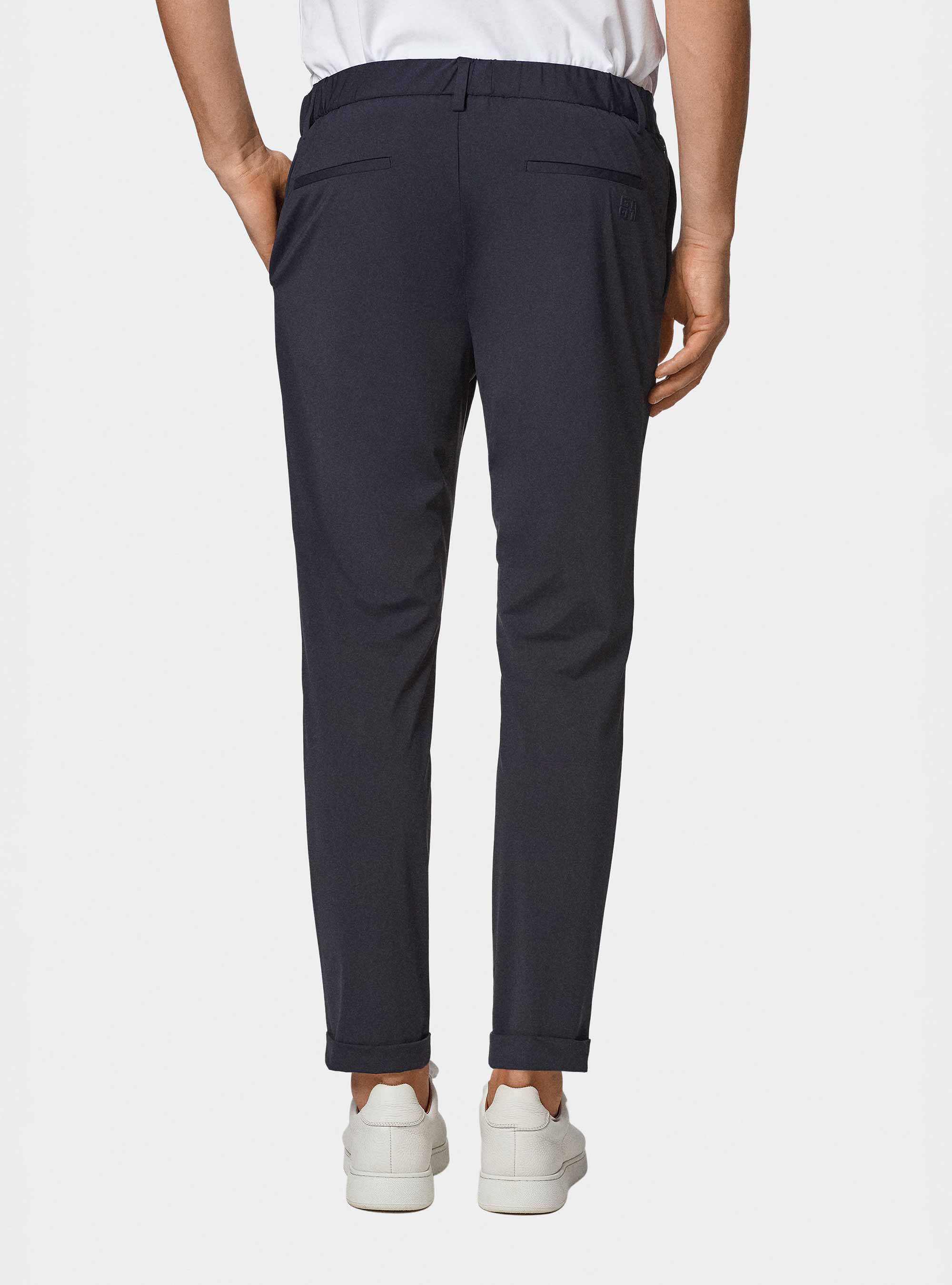 Pantal&oacute;n GT01 de punto el&aacute;stico, AZUL MARINO