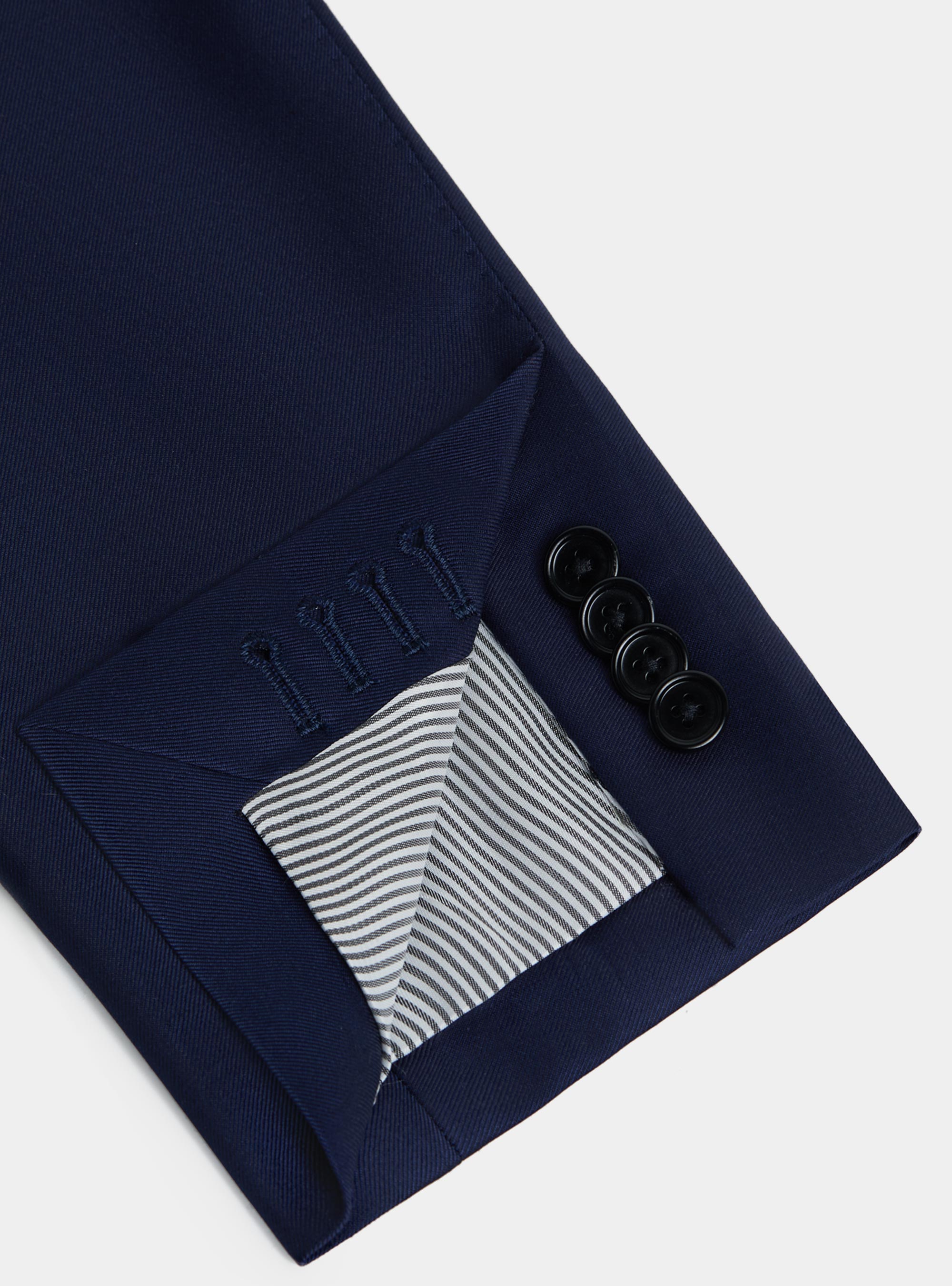 Giacca in pura lana superfine 110's, BASALTO