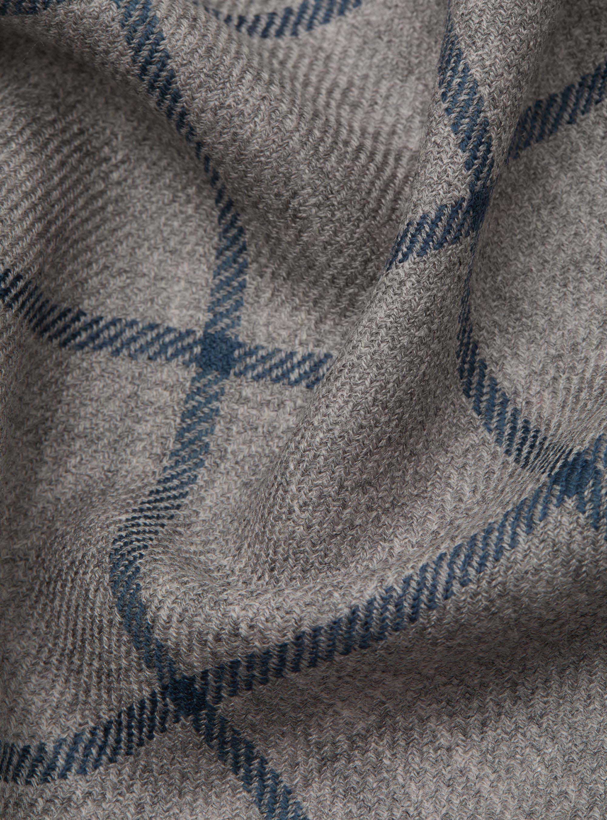 Sciarpa in lana fantasia, GRIGIO MELANGE 0151C